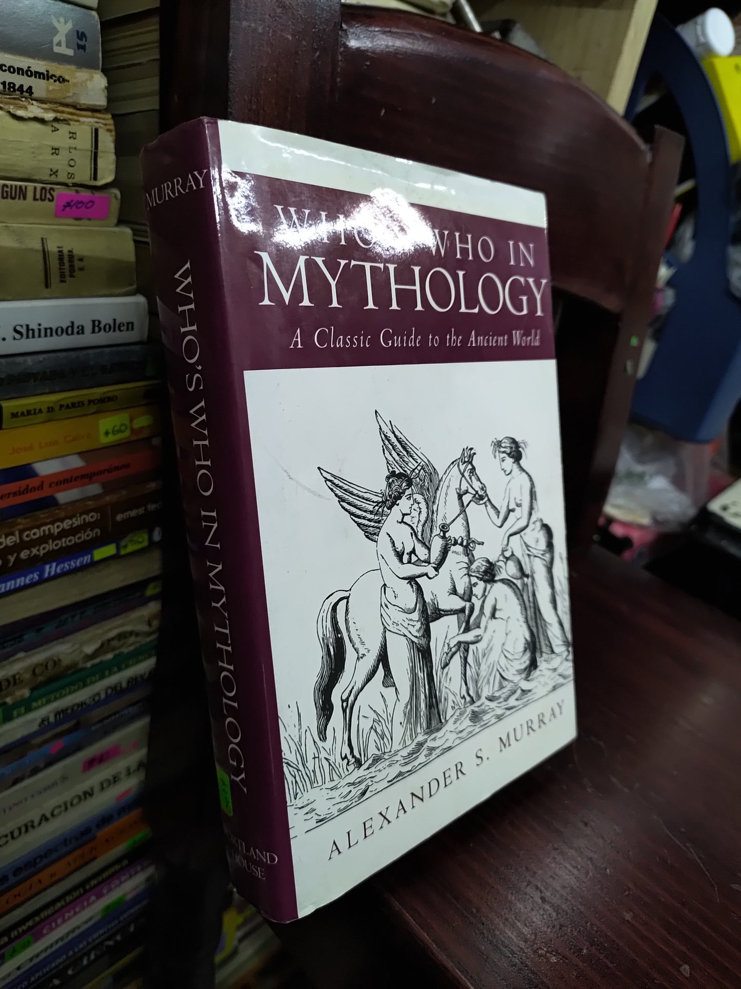 WHOS WHO IN MYTHOLOGY POR ALEXANDER S. MURRAY USADO IDIOMAS LITERARIO 207