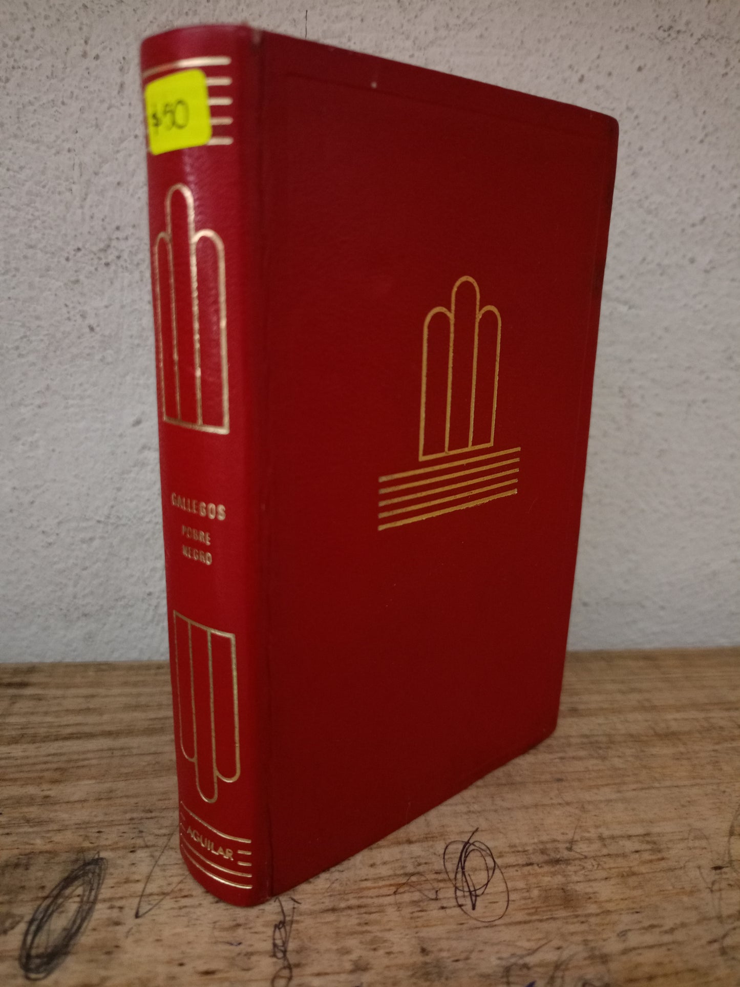 POBRE NEGRO ROMULO GALLEGOS USADO NOVELA LITERARIO 305