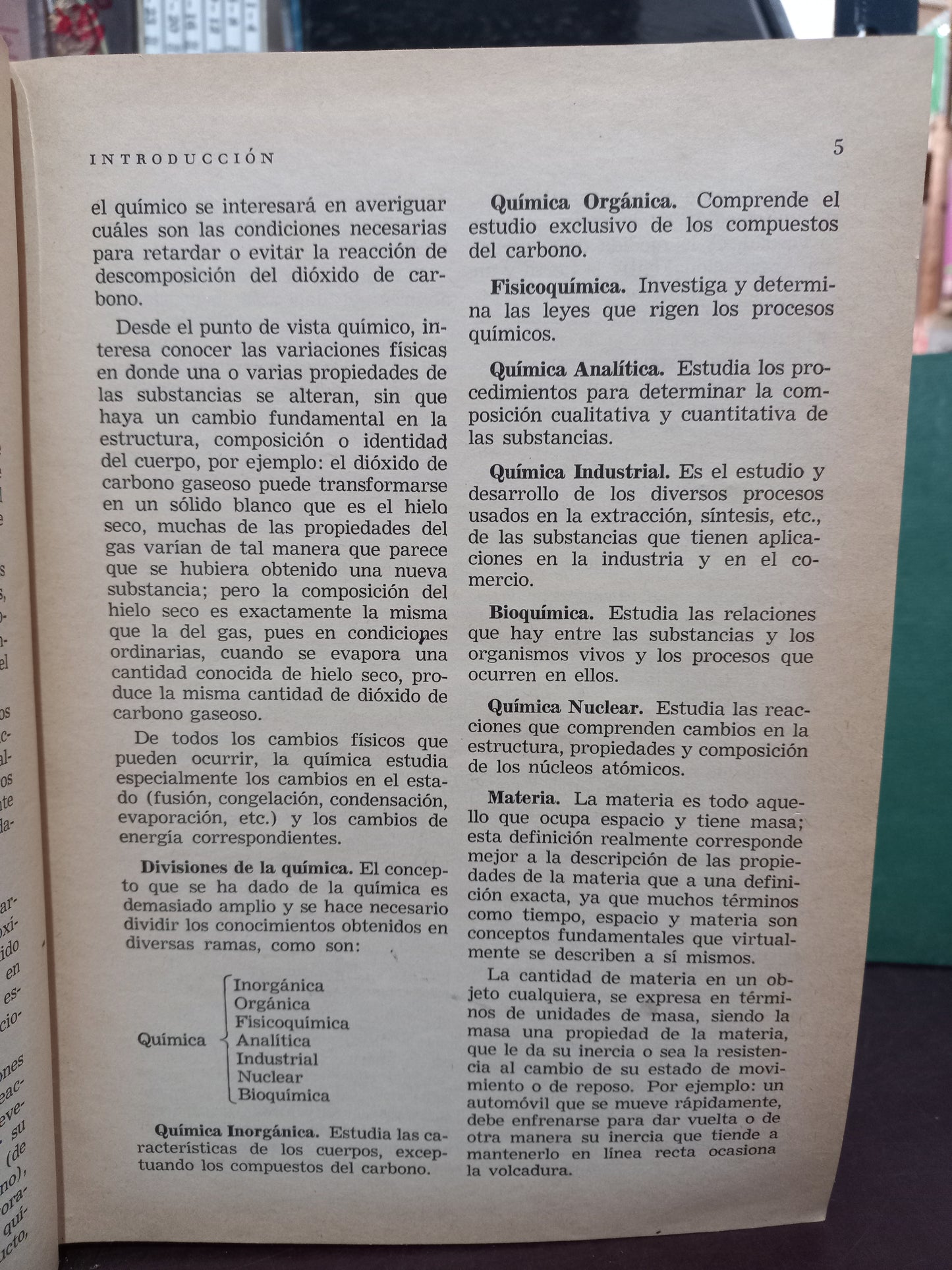 QUÍMICA UN CONCEPTO MODERNO DE LA CIENCIA POR CLEMENTE JUÁREZ Y C. Y CARLOS ROCHIN L. USADO QUÍMICA LITERARIO 305