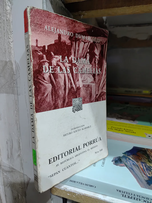 LA DAMA DE LAS CAMELIAS POR ALEJANDRO DUMAS HIJO USADO NOVELAS JUAREZ
