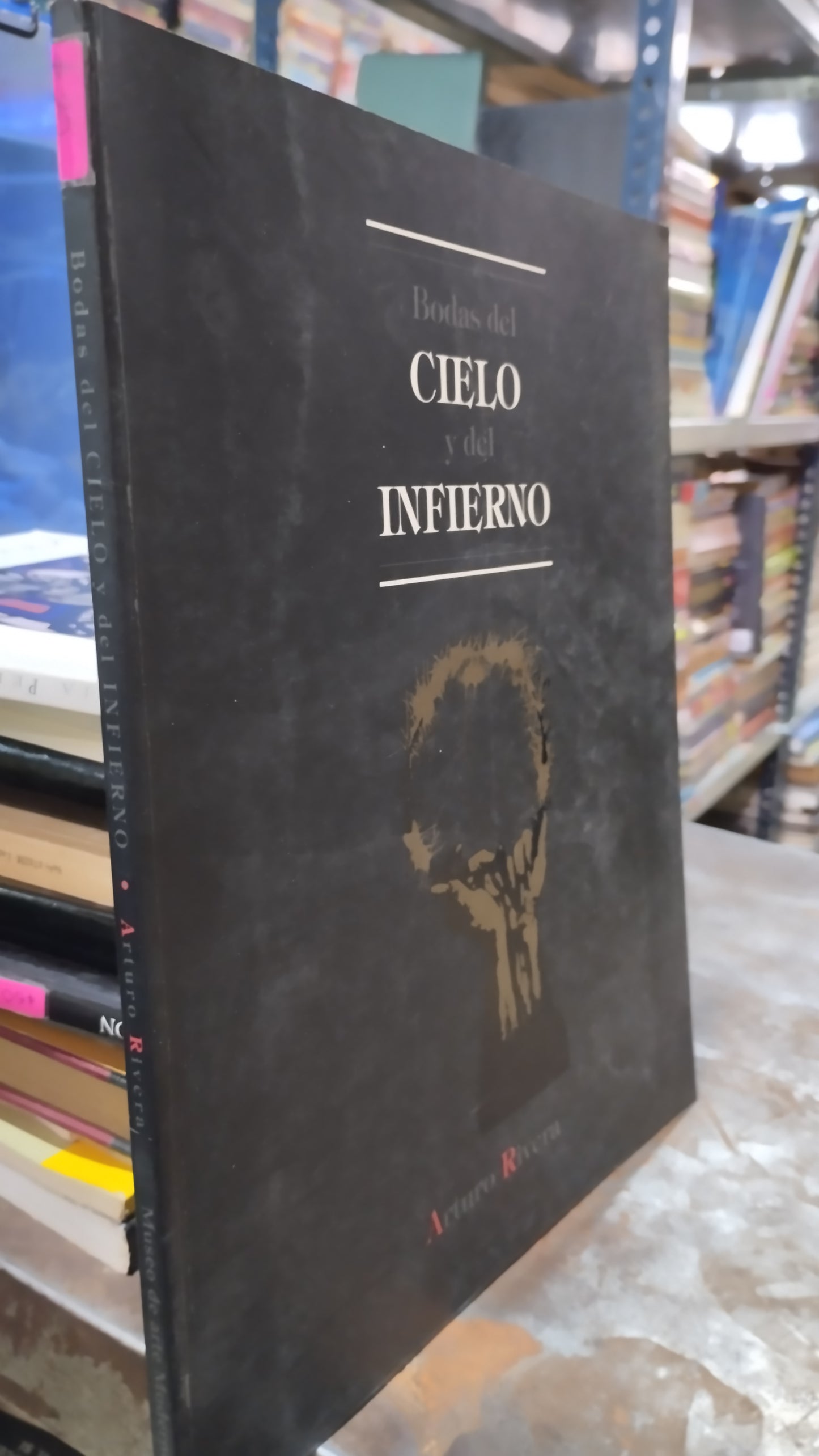 BODAS DEL CIELO Y DEL INFIERNO POR ARTURO RIVERA LIBRO USADO ARTE ALDAMA