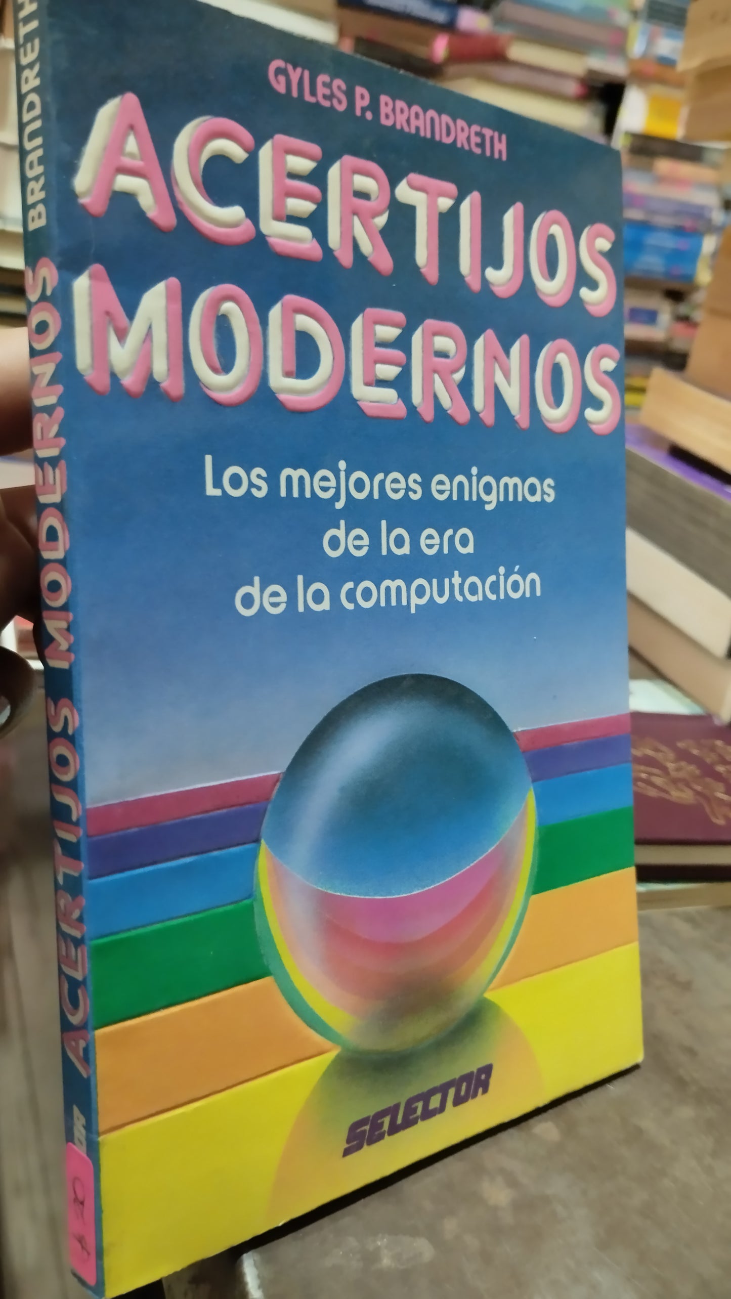 ACERTIJOS MODERNOS POR GYLES P BRANDRETH LIBRO USADO INFANTIL ALDAMA