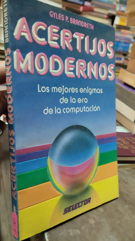 ACERTIJOS MODERNOS POR GYLES P BRANDRETH LIBRO USADO INFANTIL ALDAMA