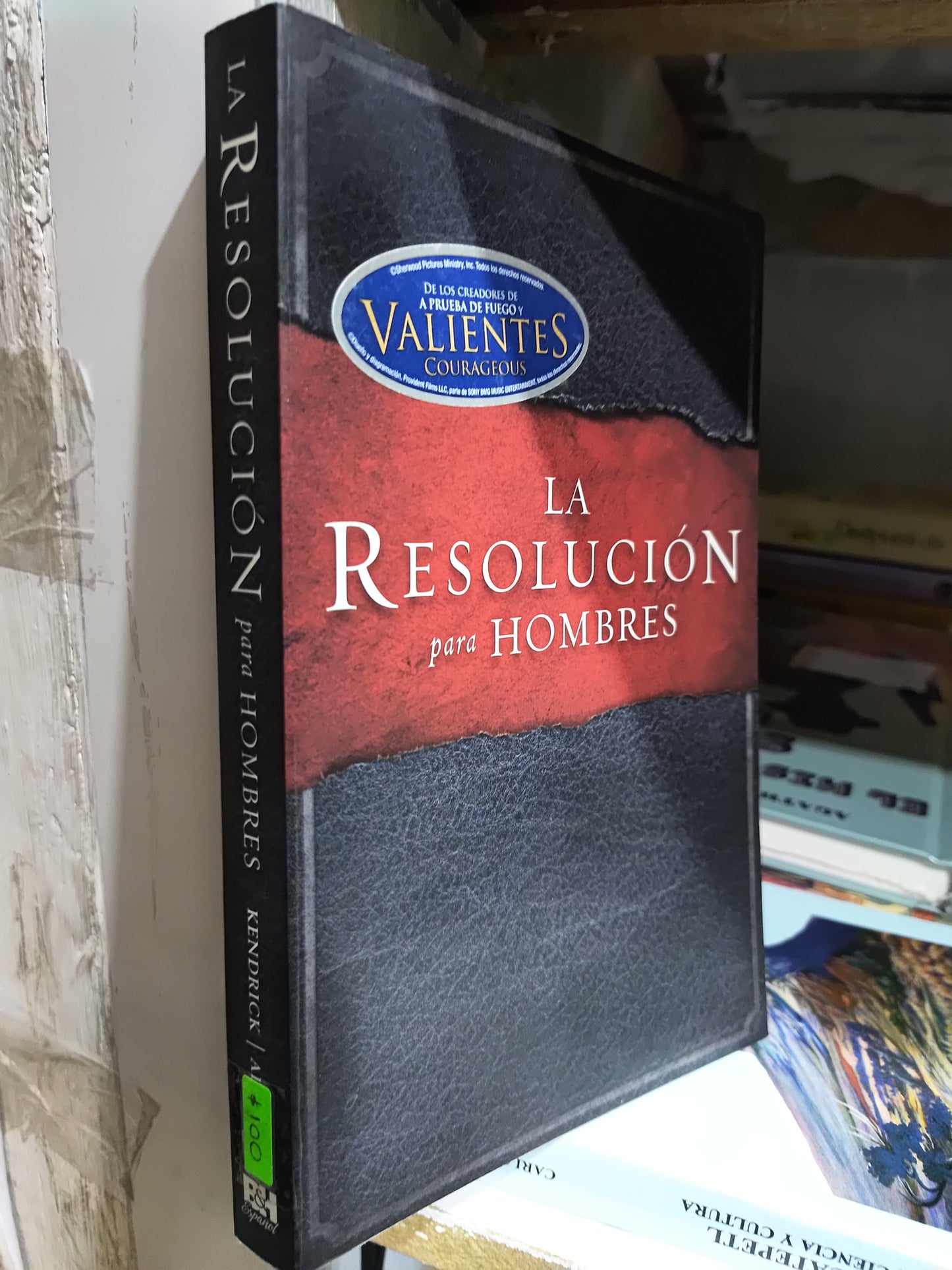 LA RESOLUCION PARA HOMBRES POR STEPHEN Y ALEX KENDRICK USADO SUP PERSONAL JUAREZ