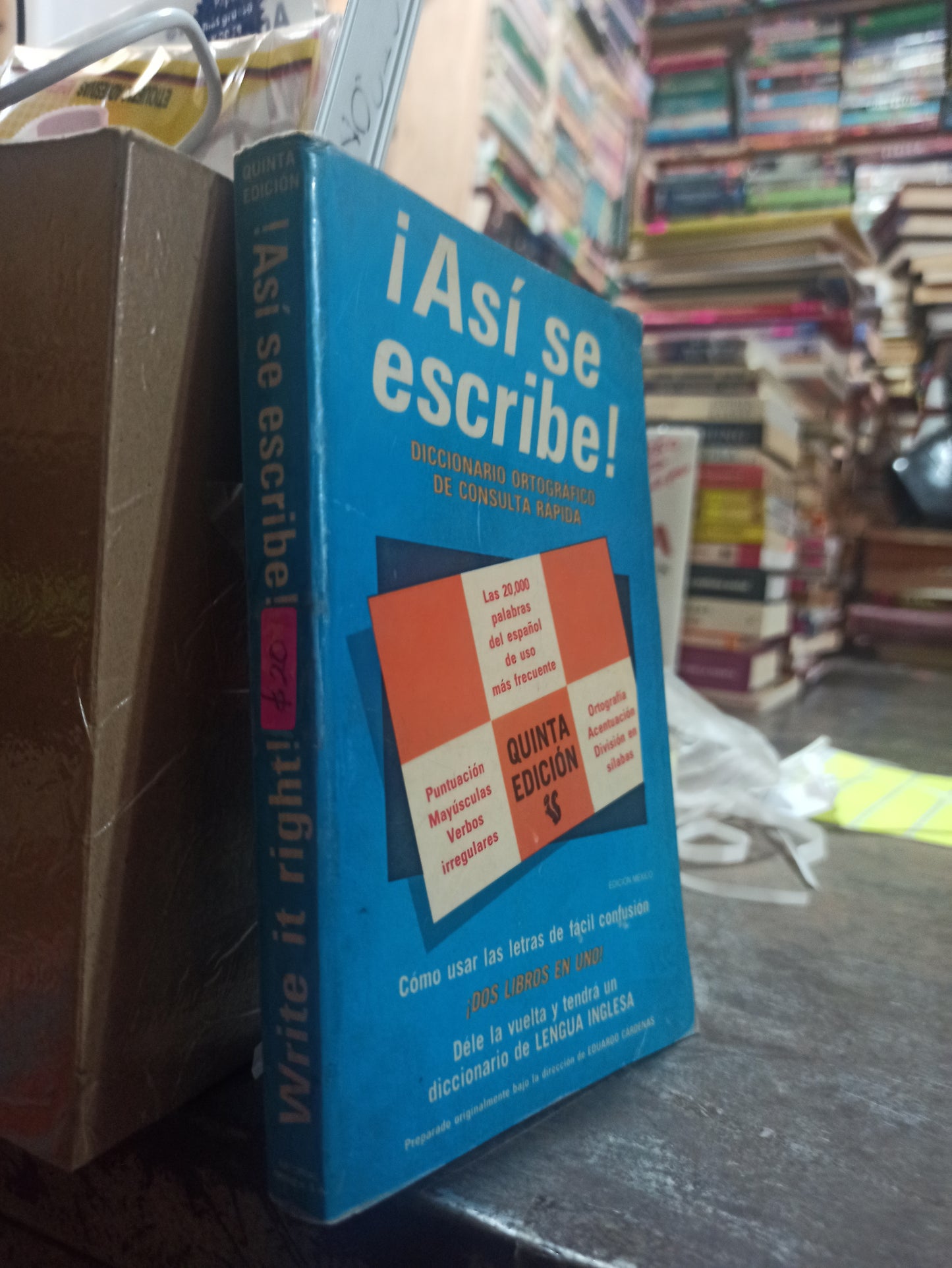 ASI SE ESCRIBE POR EDITORIAL AMERICA USADO IDIOMAS ALDAMA