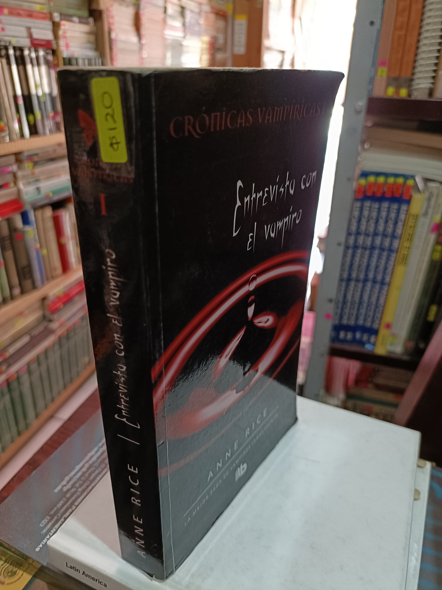 ENTREVISTA CON EL VAMPIRO POR ANNE RICE USADO NOVELA LITERARIO 305