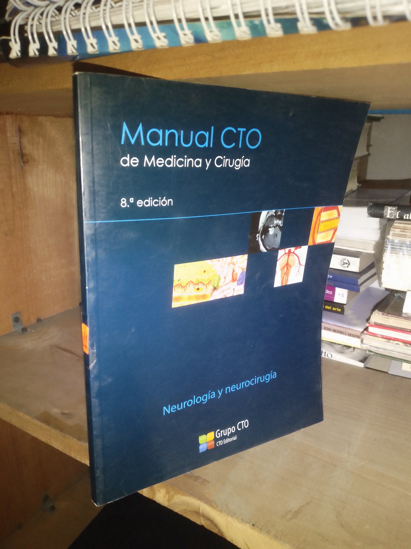 MANUAL CTO DE MEDICINA Y CIRUGÍA: NEUROLOGÍA Y NEUROCIRUGÍA POR MANUEL AMOSA DELGADO USADO MEDICINA LITERARIO 207