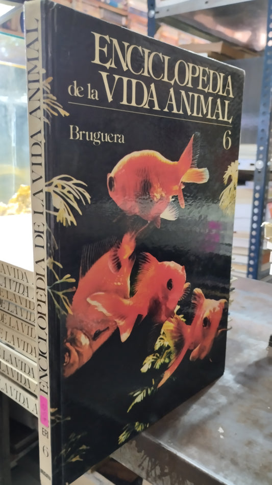 ENCICLOPEDIA DE LA VIDA ANIMAL 6 LIBRO USADO BIOLOGIA ALDAMA