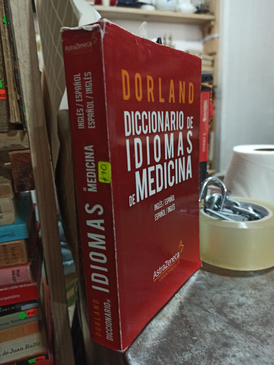 DICCIONARIO DE IDIOMAS DE MEDICINA POR EDITORIAL ASTRAZENECA USADO SALUD ALDAMA