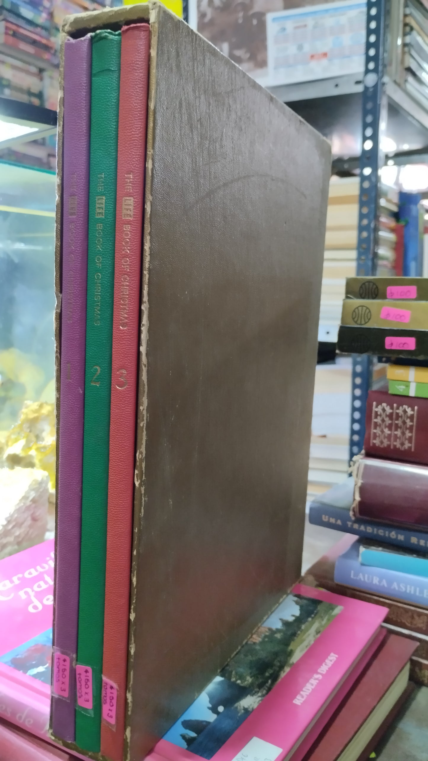 THE LIFE BOOK OF CHRISTMAS 3 TOMOS LIBRO USADO ARTE ALDAMA