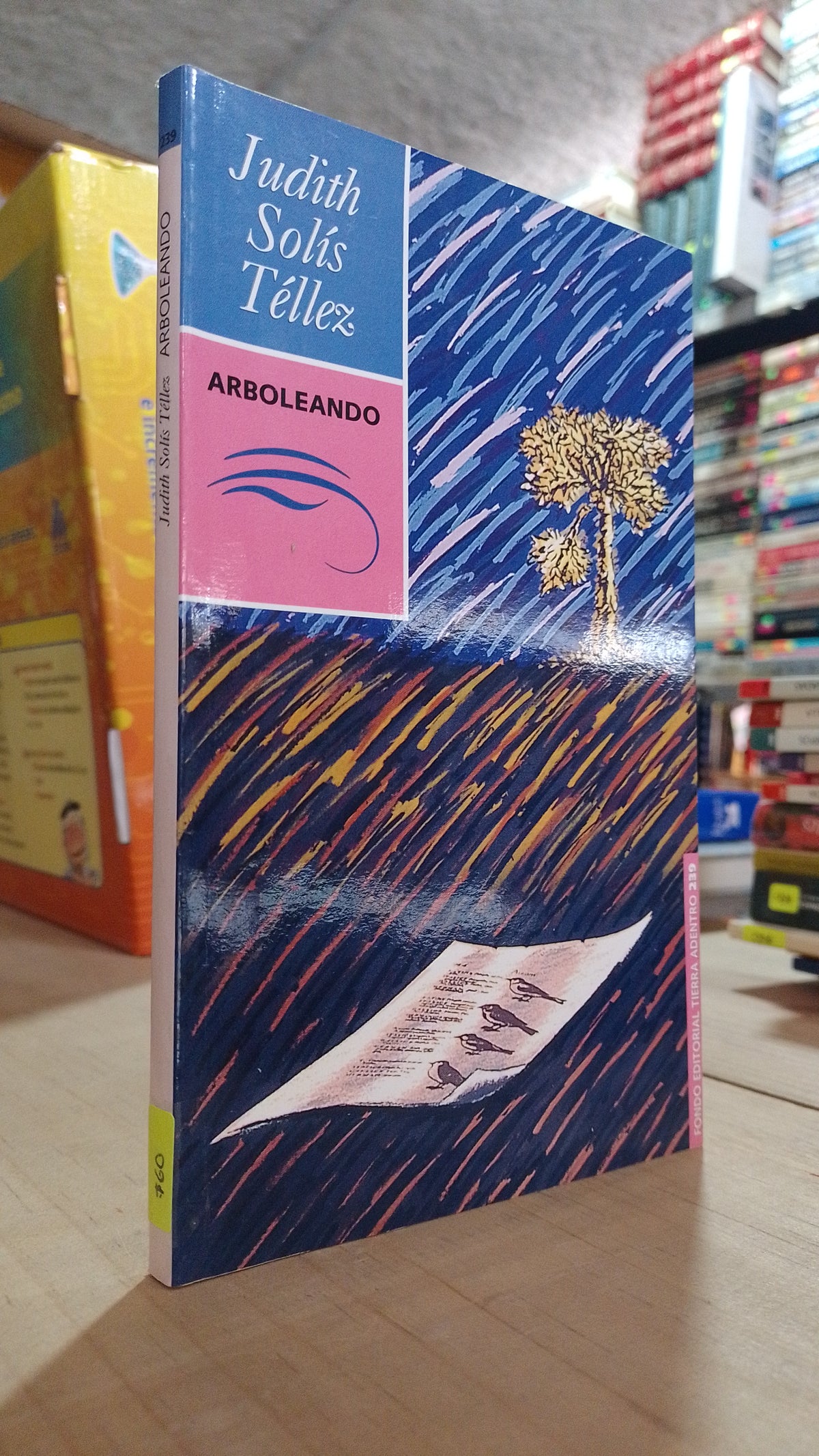ARBOLEANDO POR JUDITH SOLIS TELLES USADO NOVELA ALDAMA