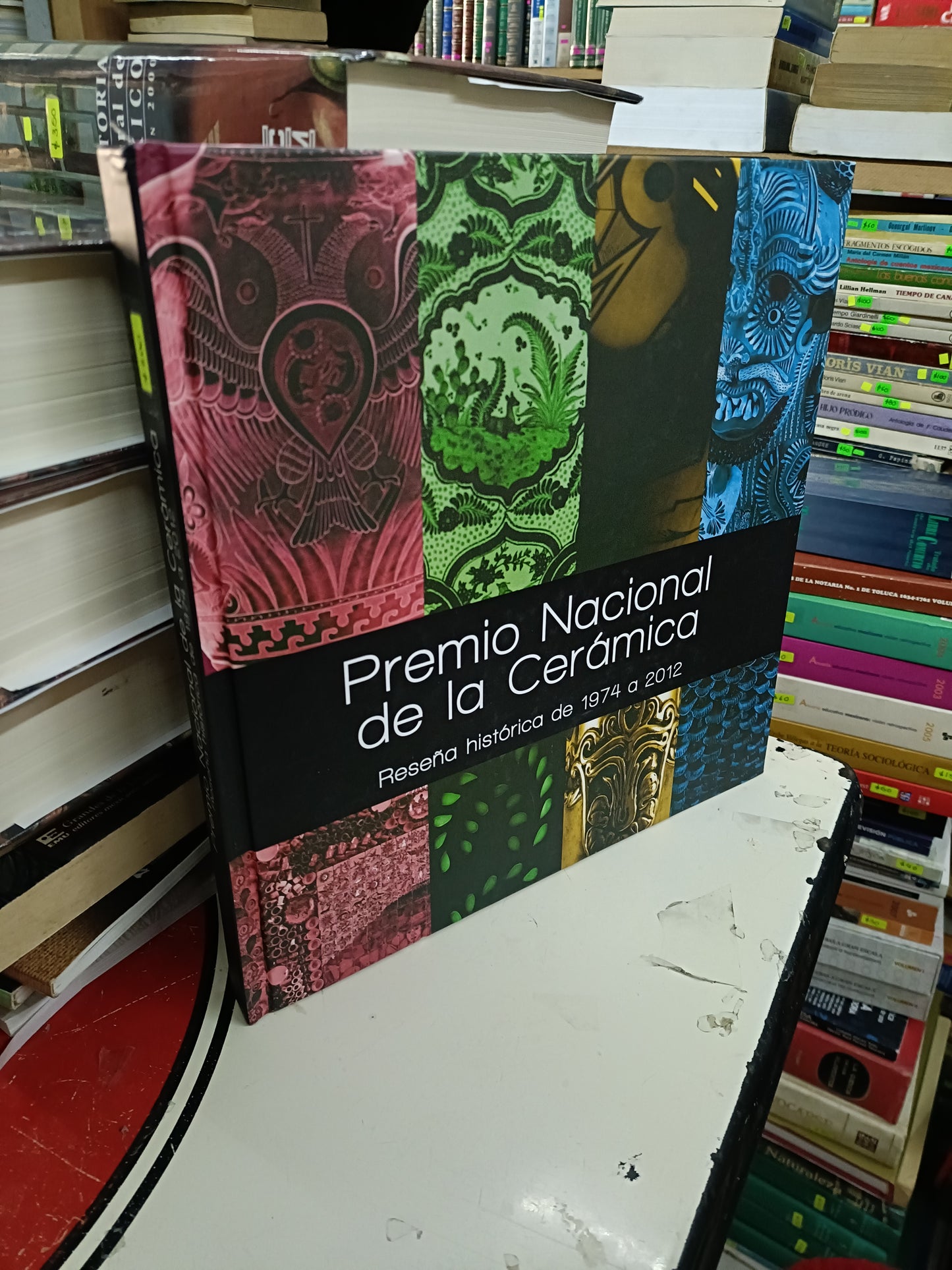 PREMIO NACIONAL DE LA CERÁMICA RESEÑA HISTORICA DE 1974 A 2012 USADO ARTE LITERARIO 207