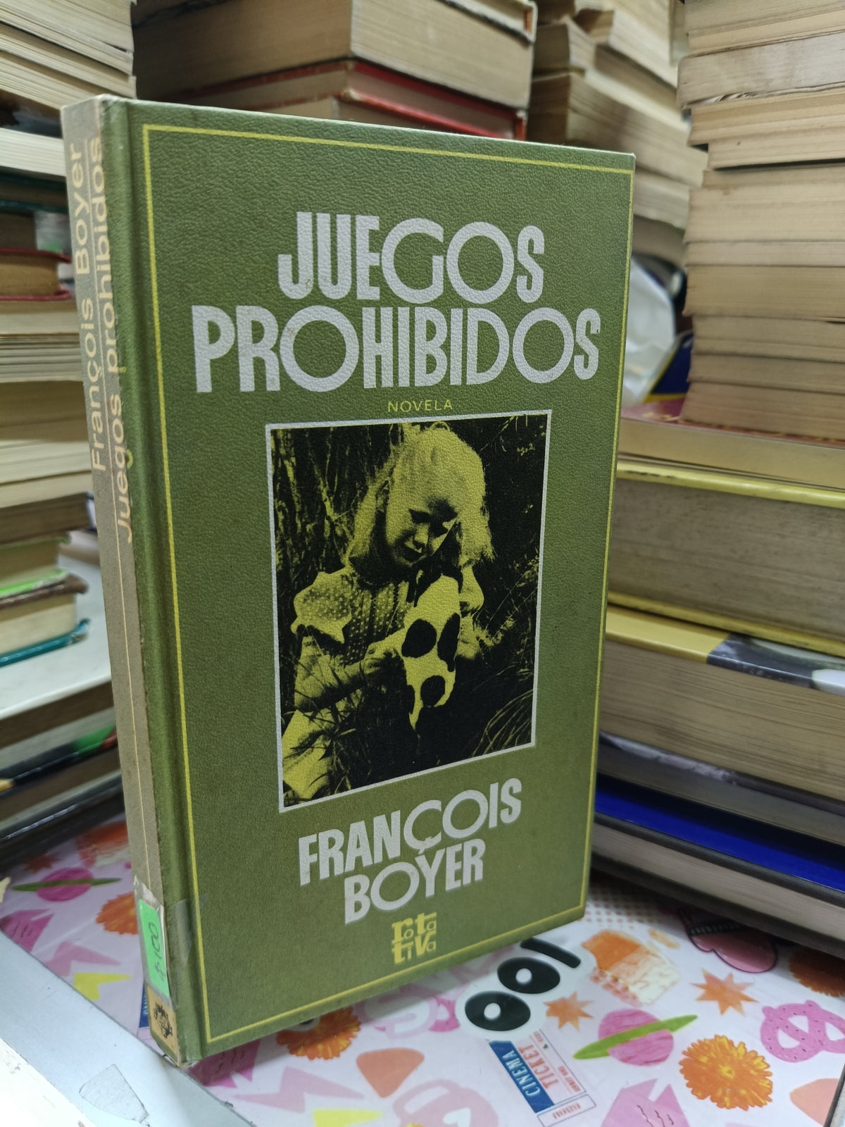 JUEGOS PROHIBIDOS POR FRANCOIS BOYER USADO NOVELA JUAREZ 515