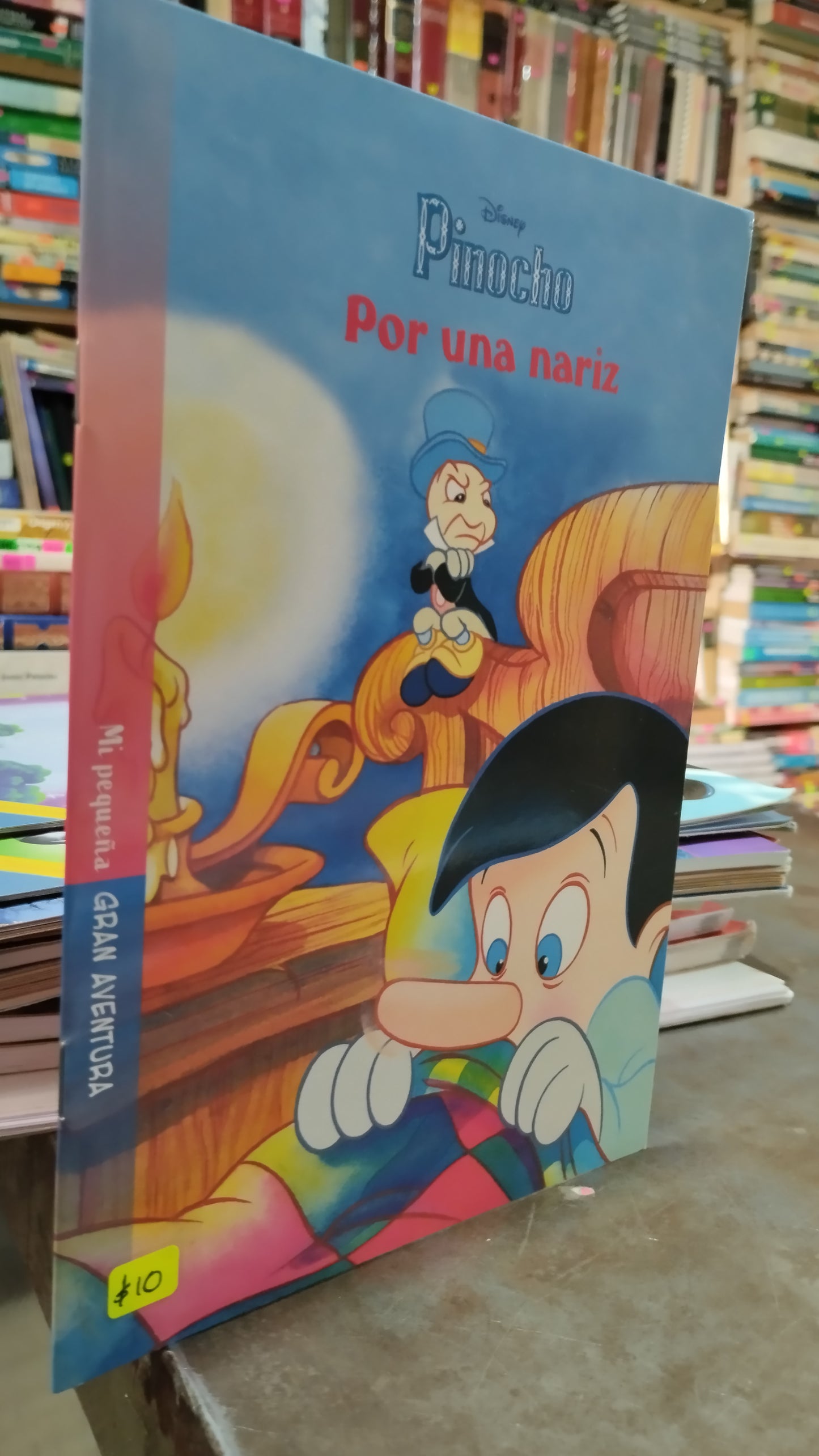 PINOCHO POR UNA NARIZ LIBRO USADO INFANTIL ALDAMA
