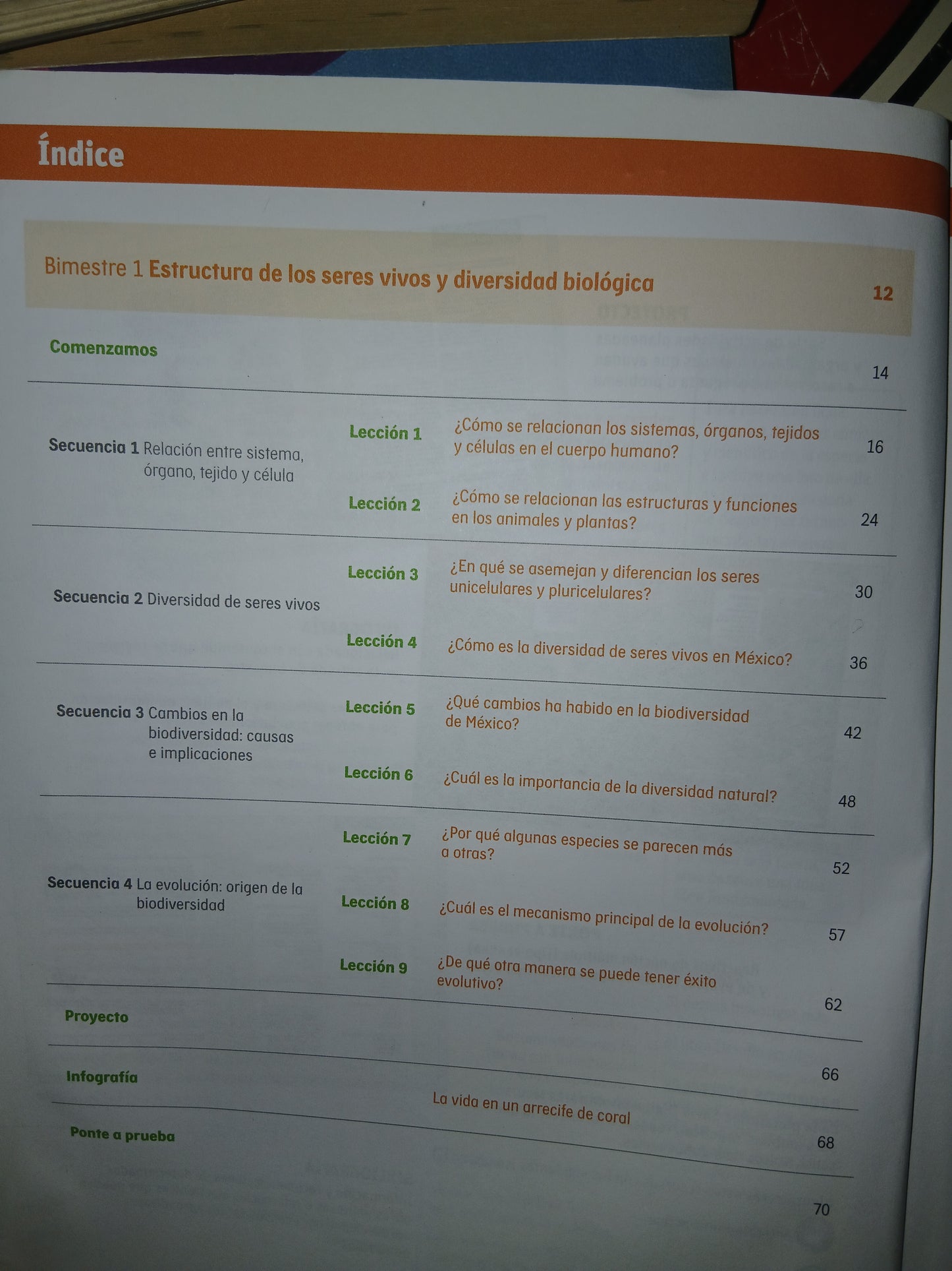 BIOLOGÍA SECUNDARIA POR ANA BARAHONA ECHEVERRÍA USADO BIOLOGÍA LITERARIO 207