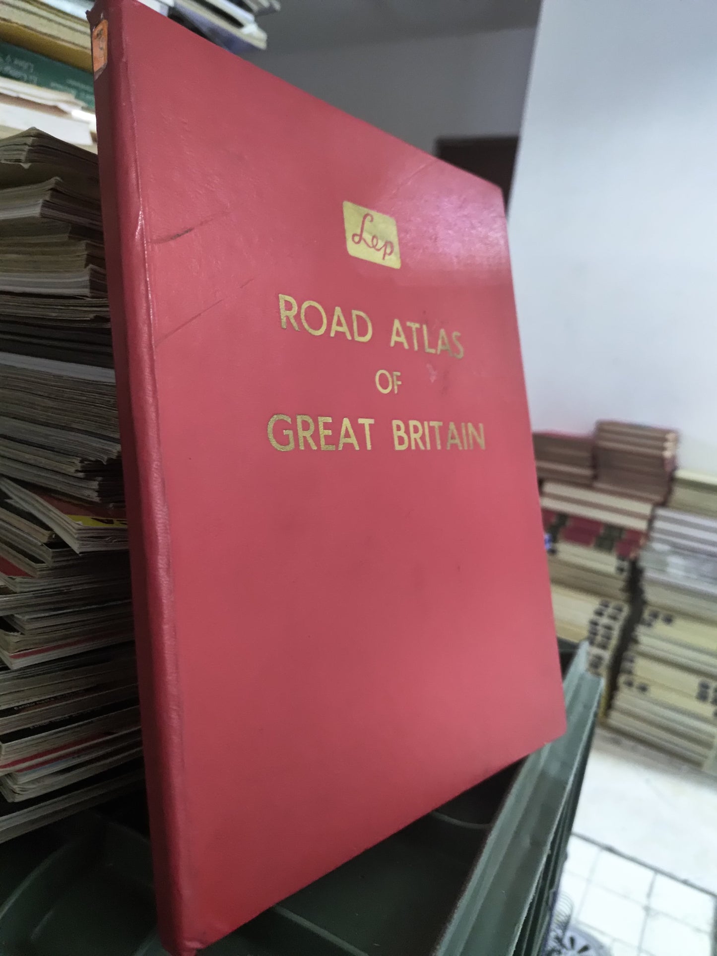 ROAD ATLAS OF GREAT BRITAIN POR EDITORIAL LEP USADO IDIOMAS JUAREZ 515
