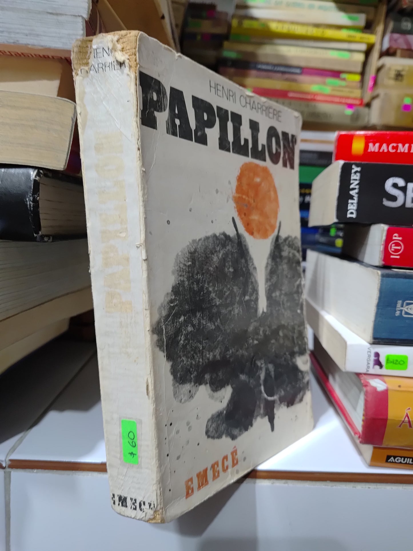 PAPILLON POR HENRI CHARRIERE USADO NOVELAS JUAREZ 507