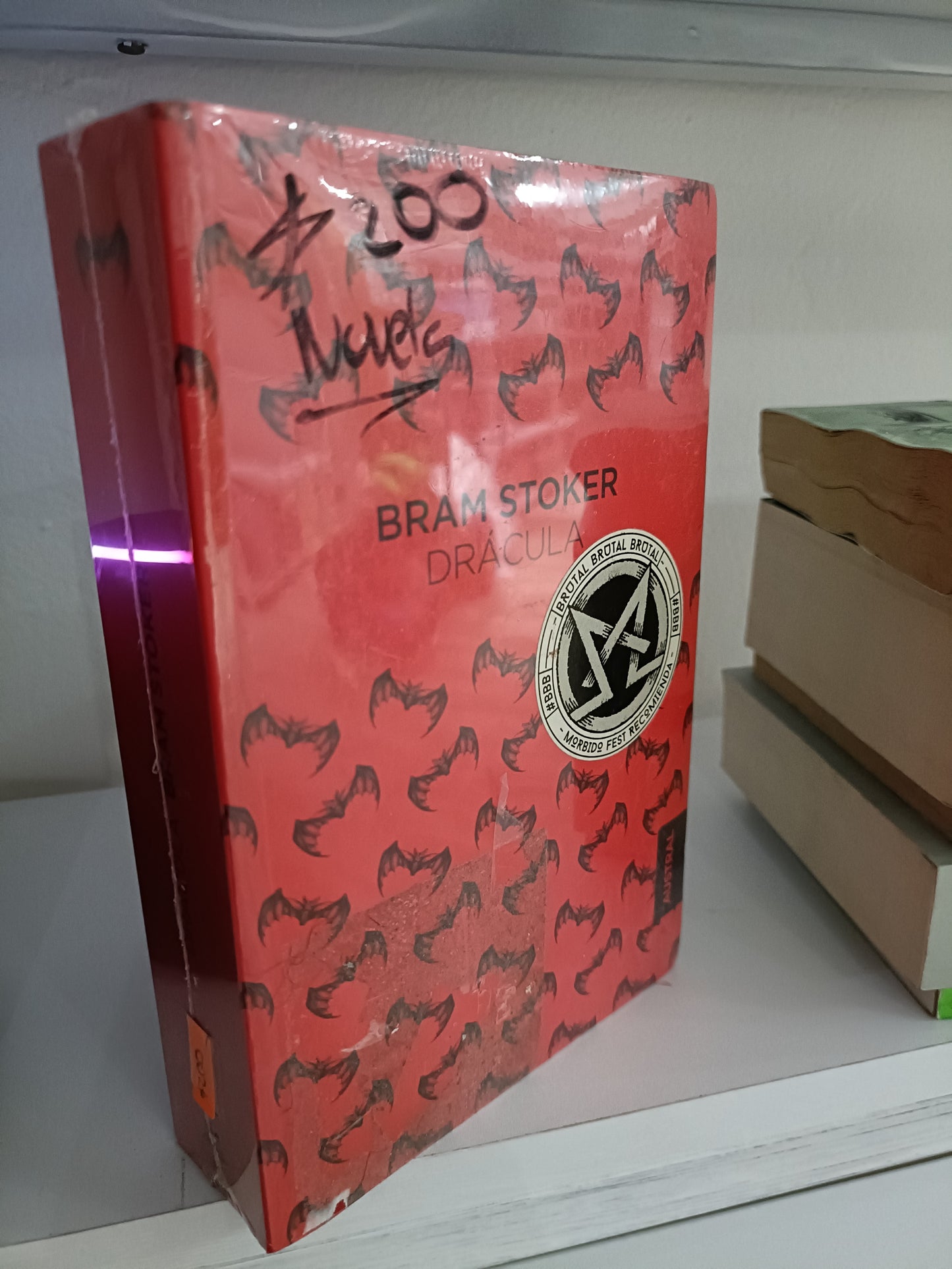 DRACULA POR BRAM STOKER USADOS NOVELAS JUAREZ 515