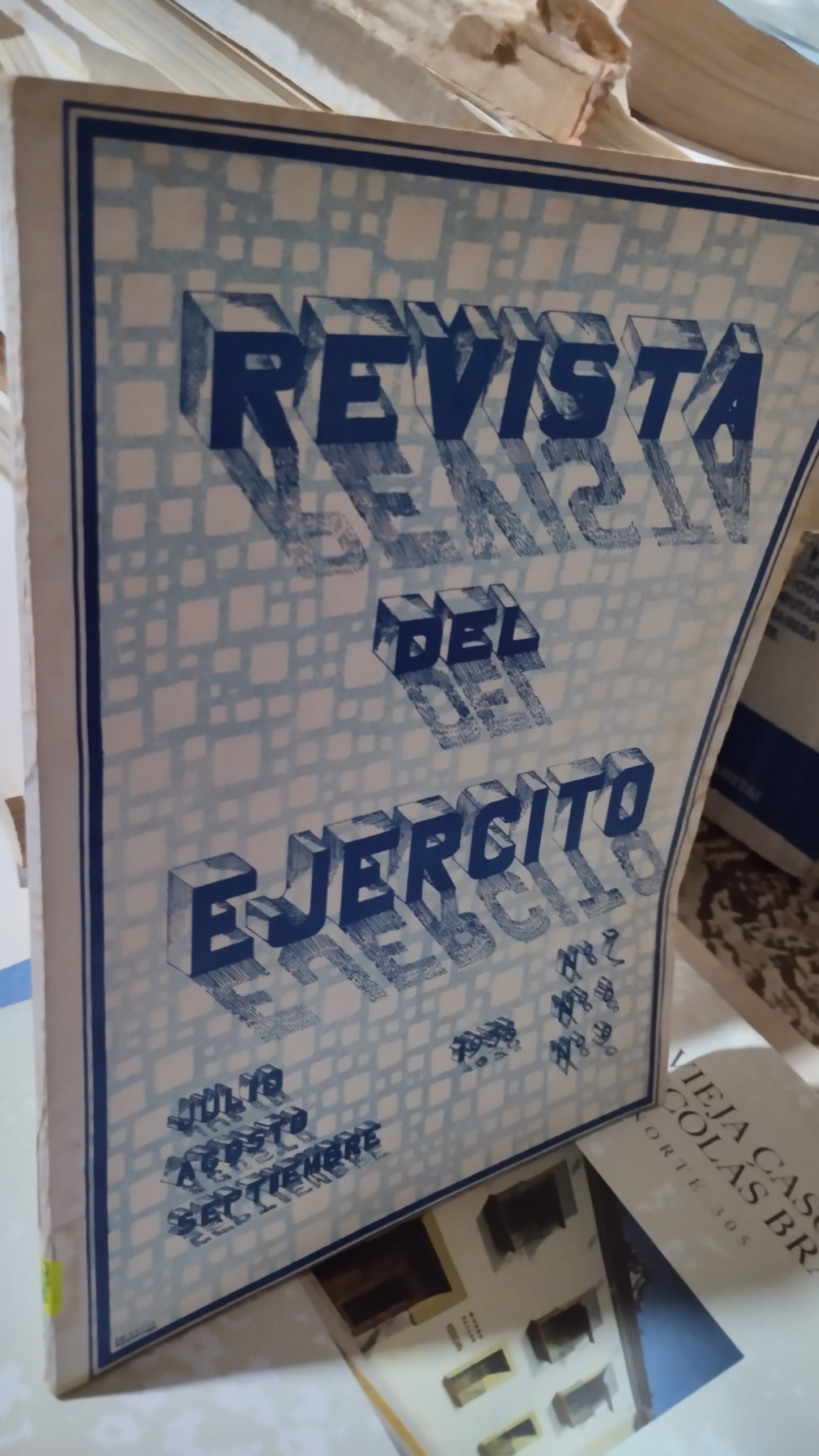 REVISTA DEL EJERCITO 7 8 9 LIBRO USADO ESTADO DE MEXICO ALDAMA