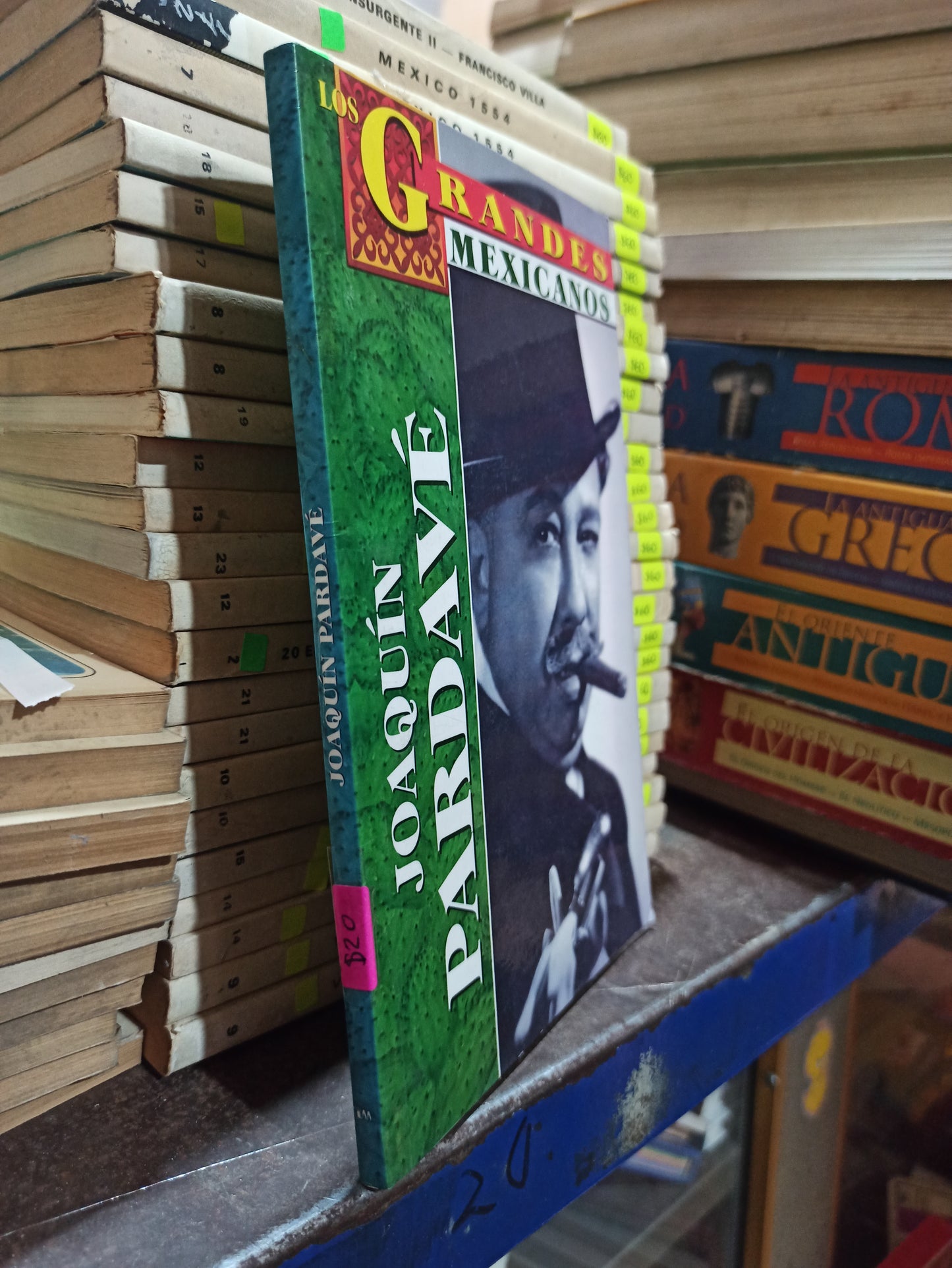 LOS GRANDES MEXICANOS JOAQUIN PARDAVE POR JORGE CARRASCO VAZQUEZ USADO HISTORIA ALDAMA