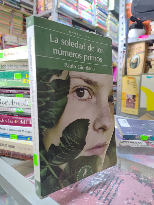 LA SOLEDAD DE LOS NUMEROS PRIMOS POR PAOLO GIORDANO USADO NOVELAS JUAREZ 507