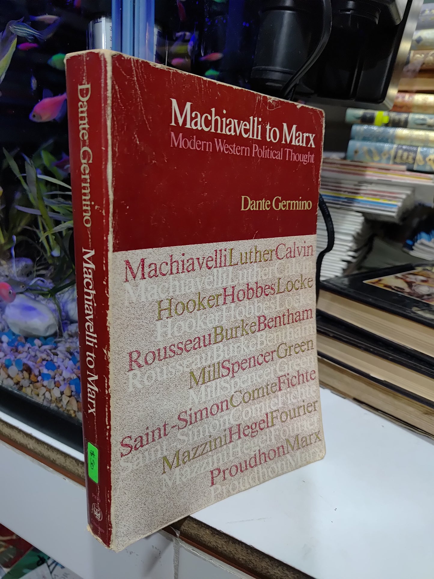 MACHIAVELLI TO MARX POR DANTE GERMINO USADO IDIOMAS JUAREZ