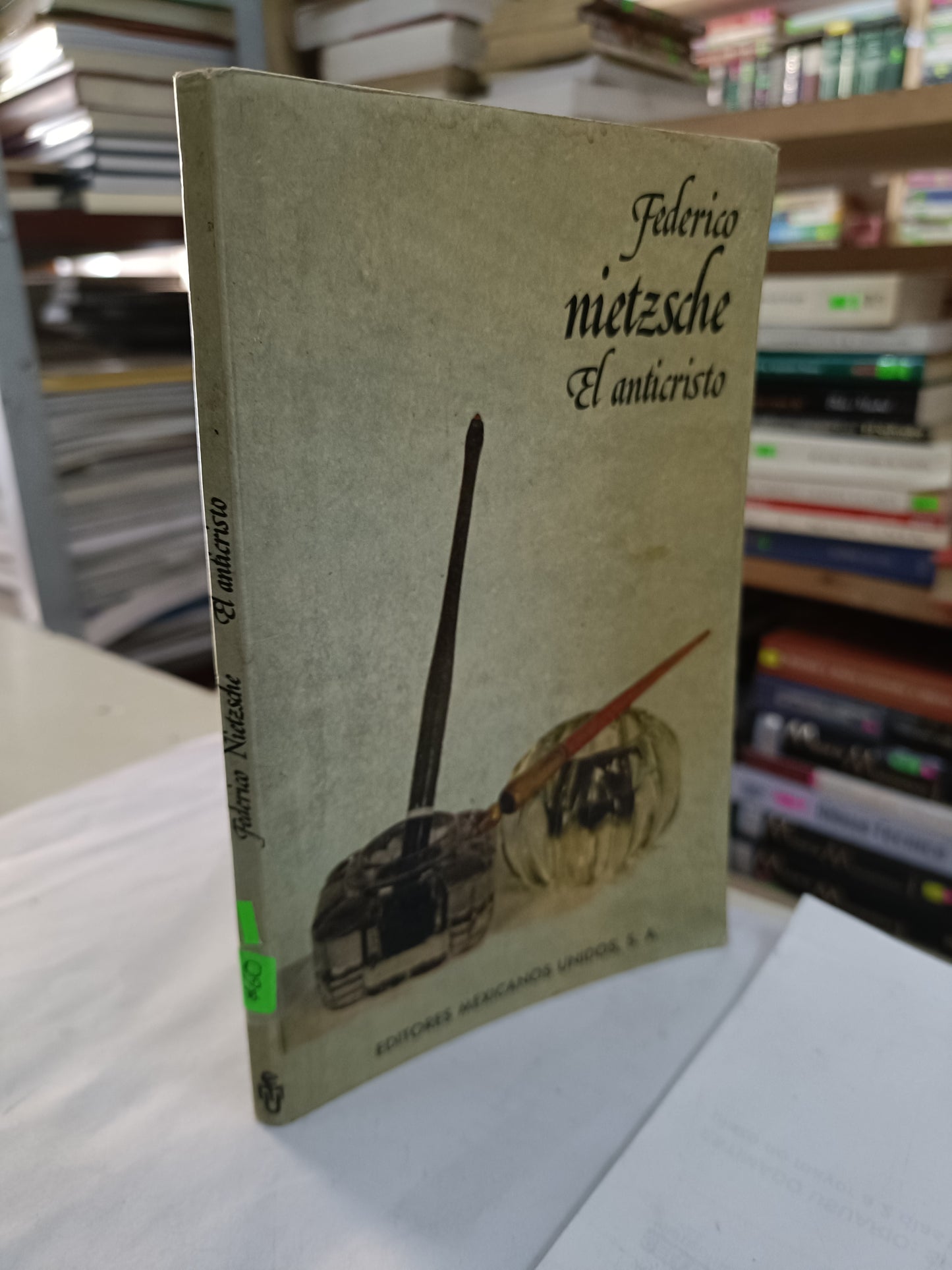 EL ANTICRISTO POR FEDERICO NIETZSCHE USADO SOCIOLOGIA LITERARIO 207