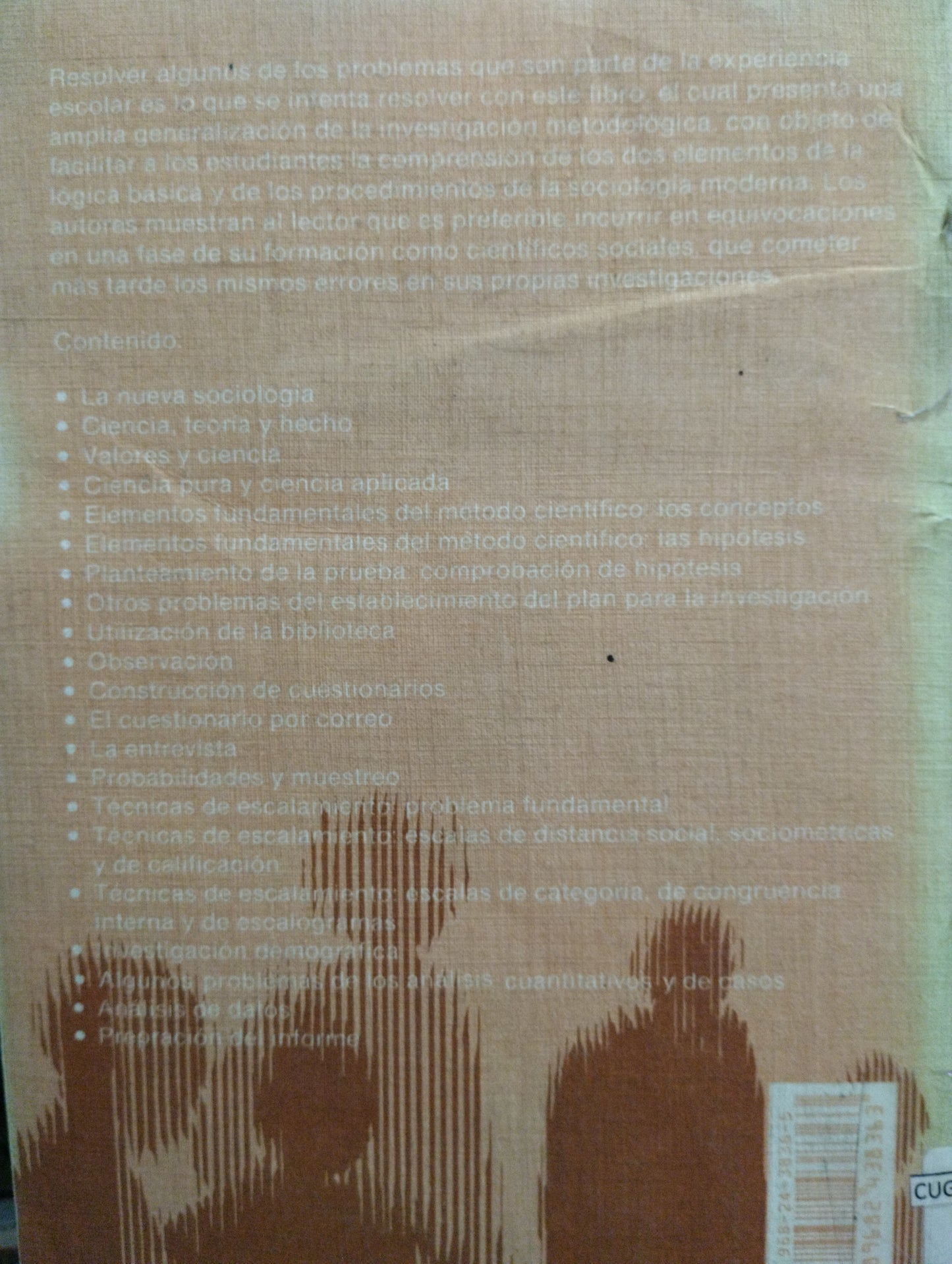 METODOS DE INVESTIGACION SOCIAL POR WILLIAM J GOODE USADO EDUCACION ALDAMA