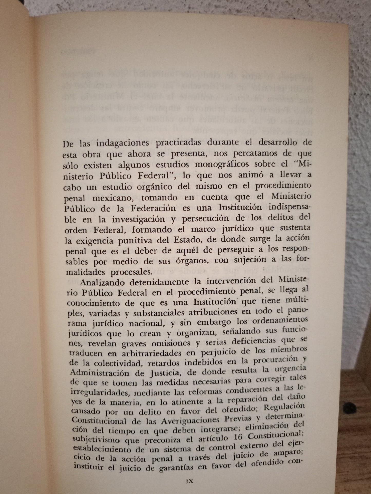 EL MINISTERIO PÚBLICO FEDERAL POR JOSÉ FRANCO VILLA USADO DERECHO LITERARIO 305