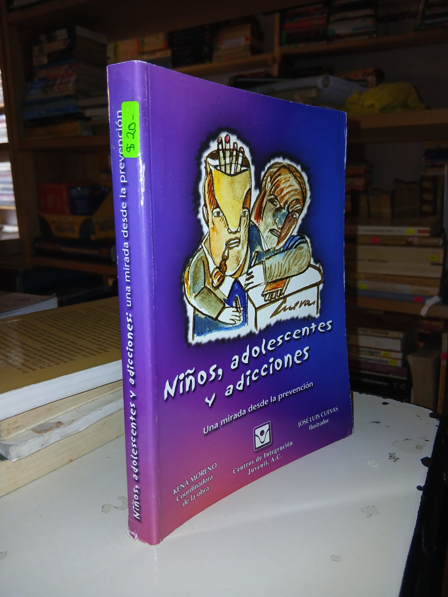 NIÑOS, ADOLESCENTES Y ADICCIONES POR KENA MORENO (COORDINADORA) USADO SUPERACIÓN PERSONAL LITERARIO 207