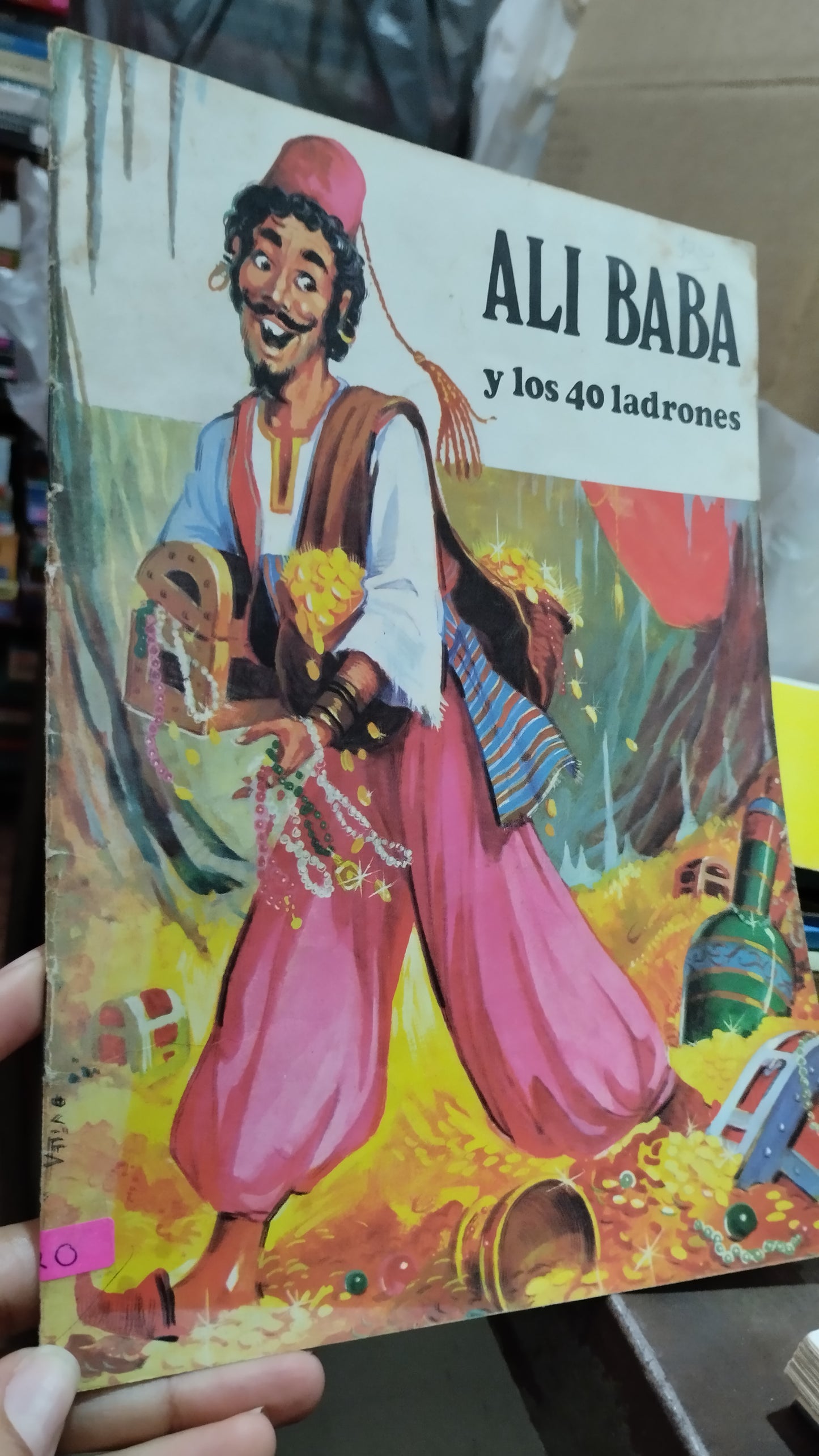 ALI BABA Y LOS 40 LADRONES LIBRO USADO INFANTIL ALDAMA