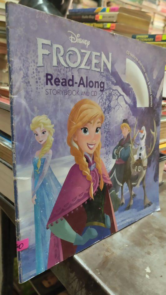 FROZEN READ ALONG STORYBOOK AND CD LIBRO USADO IDIOMAS ALDAMA