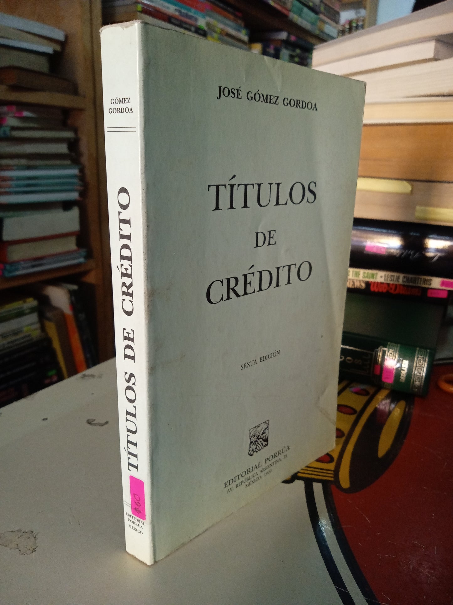 TITULOS DE CREDITO POR JOSE GOMEZ GORDOA USADO DERECHO LITERARIO 207