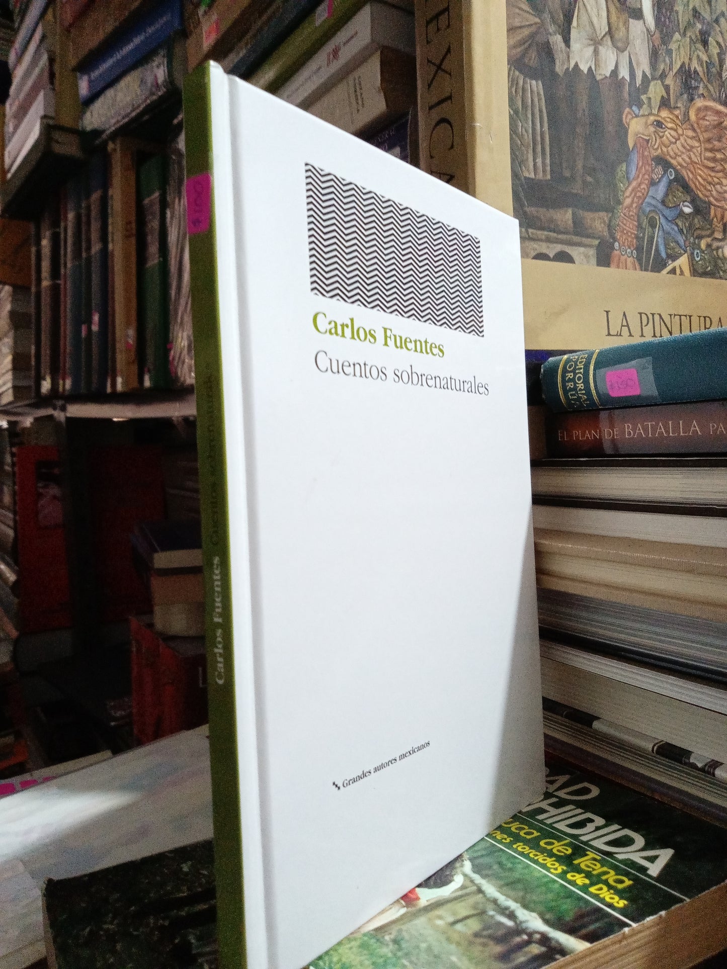 CUENTOS SOBRENATURALES POR CARLOS FUENTES USADO NOVELA JUAREZ