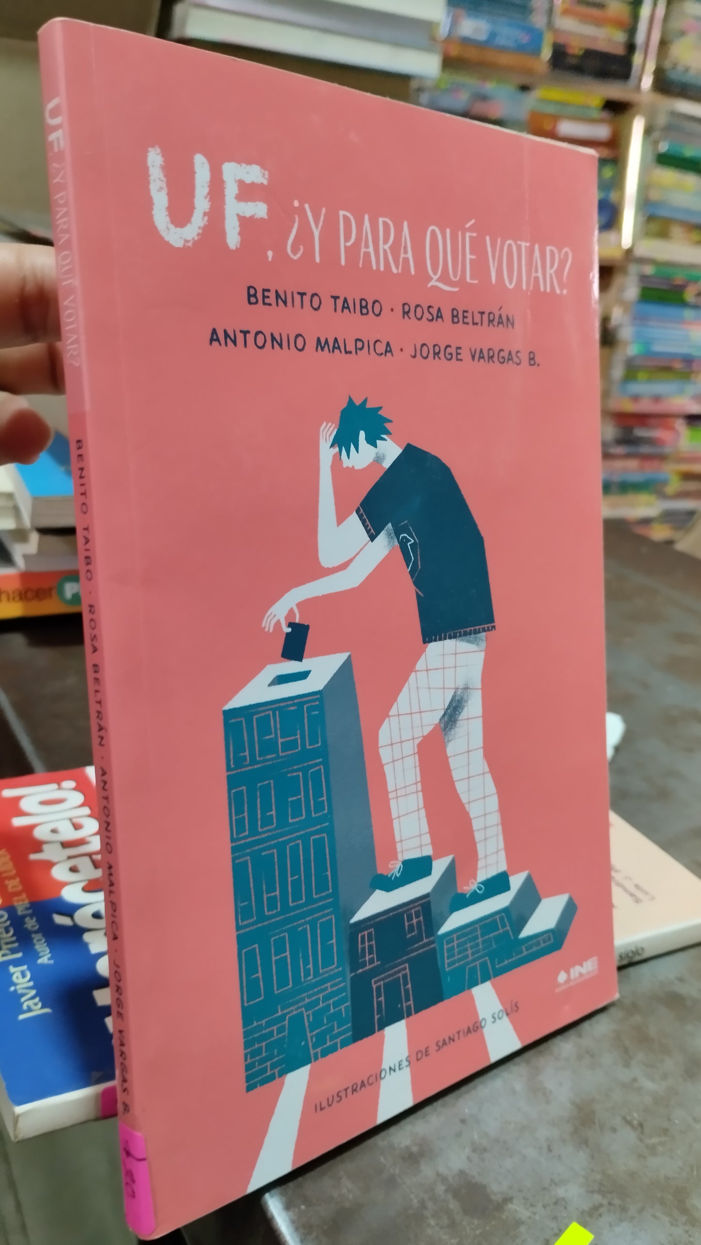 UF Y PARA QUE VOTAR POR BENITO TAIBO LIBRO USADO POLITICA ALDAMA