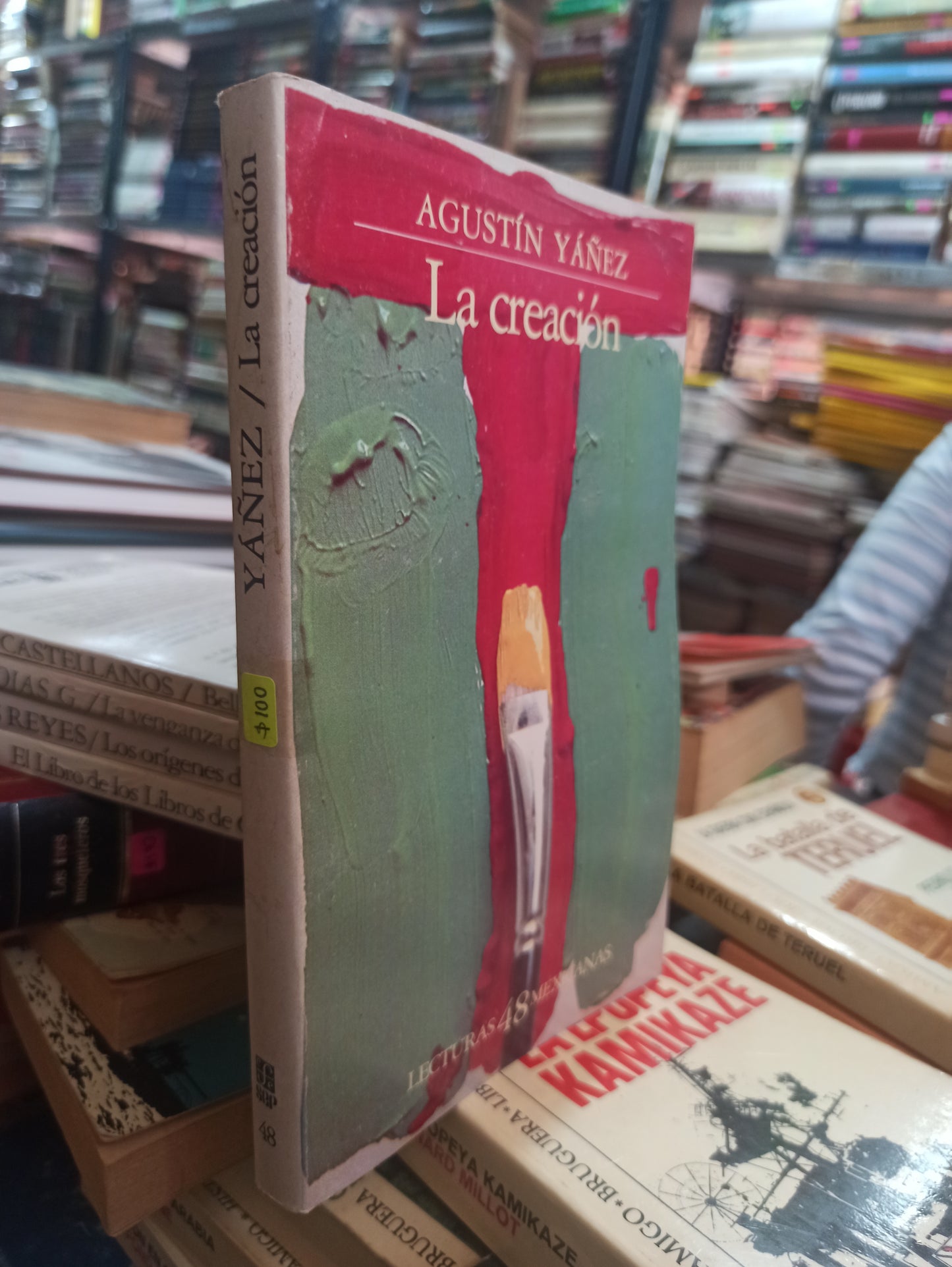 LA CREACIÓN AGUSTÍN YAÑEZ USADO NOVELAS ALDAMA