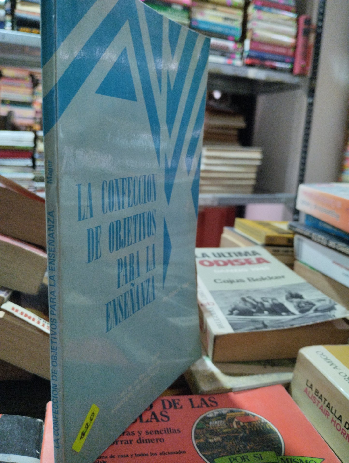 LS CONFECCION DE OBJETIVOS PARA LA ENSEÑANZA POR ROBERT F MAGER USADO EDUCACION ALDAMA