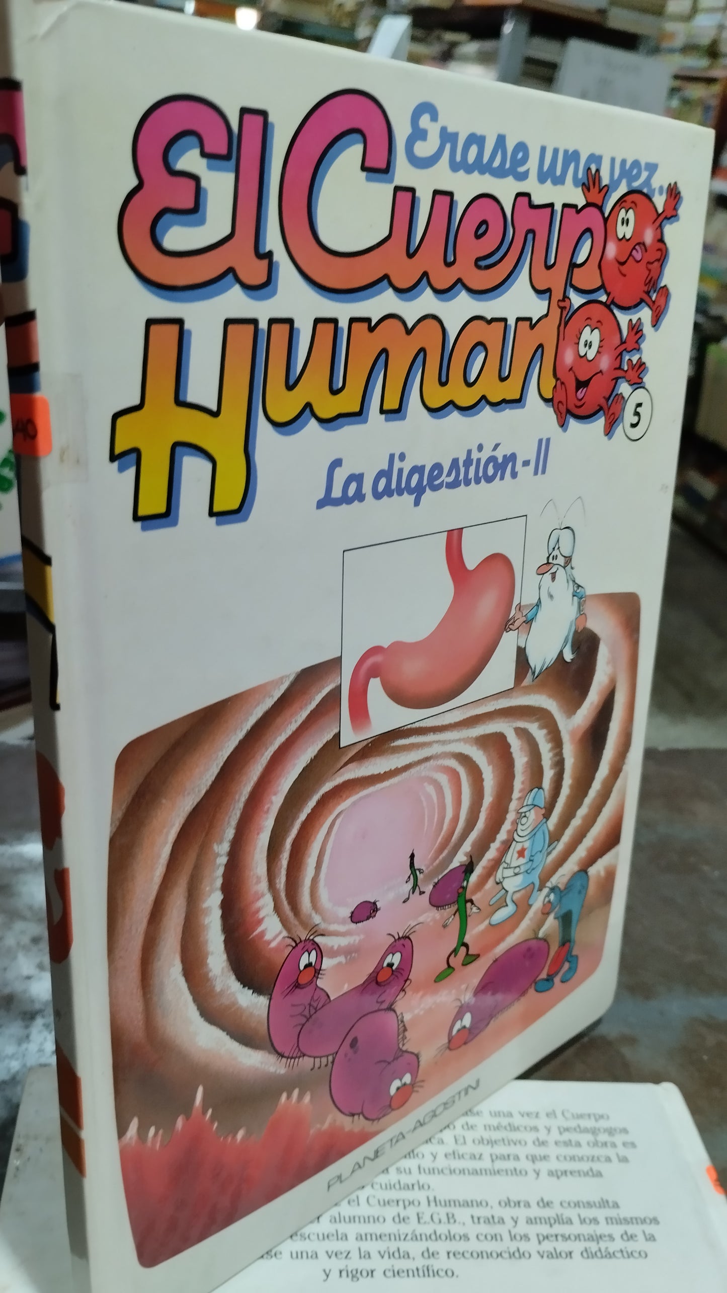 ERASE UNA VEZ EL CUERPO HUMANO LA DIGESTIÓN II POR EDITORIAL PLANETA LIBRO USADO INFANTIL ALDAMA