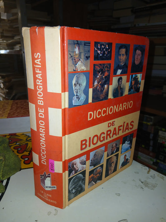 DICCIONARIO DE BIOGRAFÍAS USADO HISTORIA LITERARIO 207