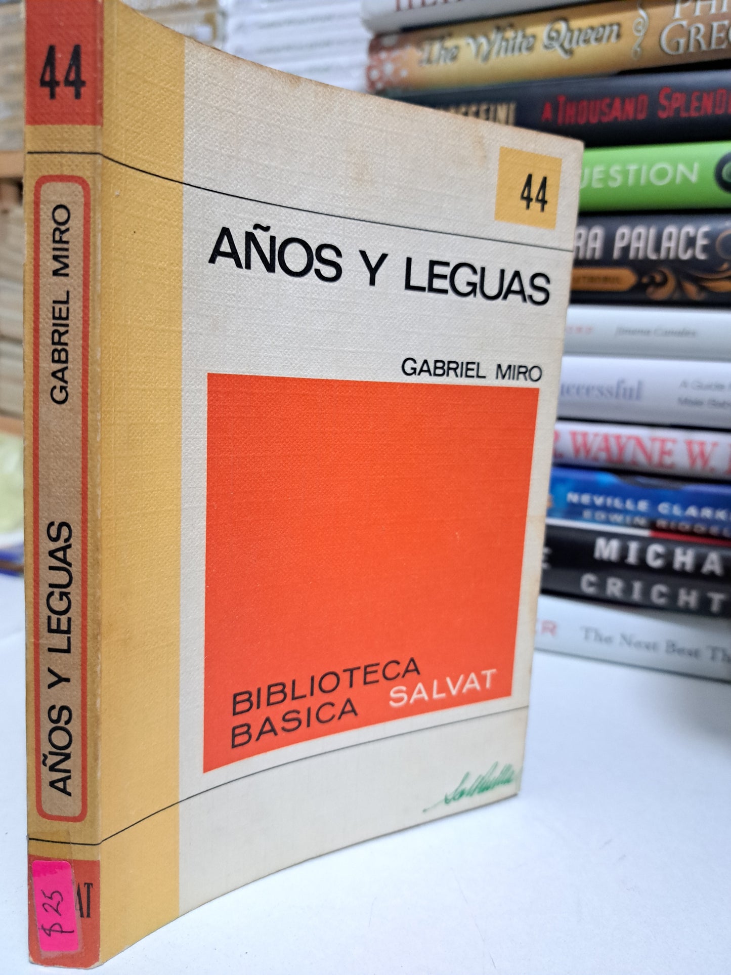 AÑOS Y LEGUAS GABRIEL MIRO USADO NOVELA JUÁREZ
