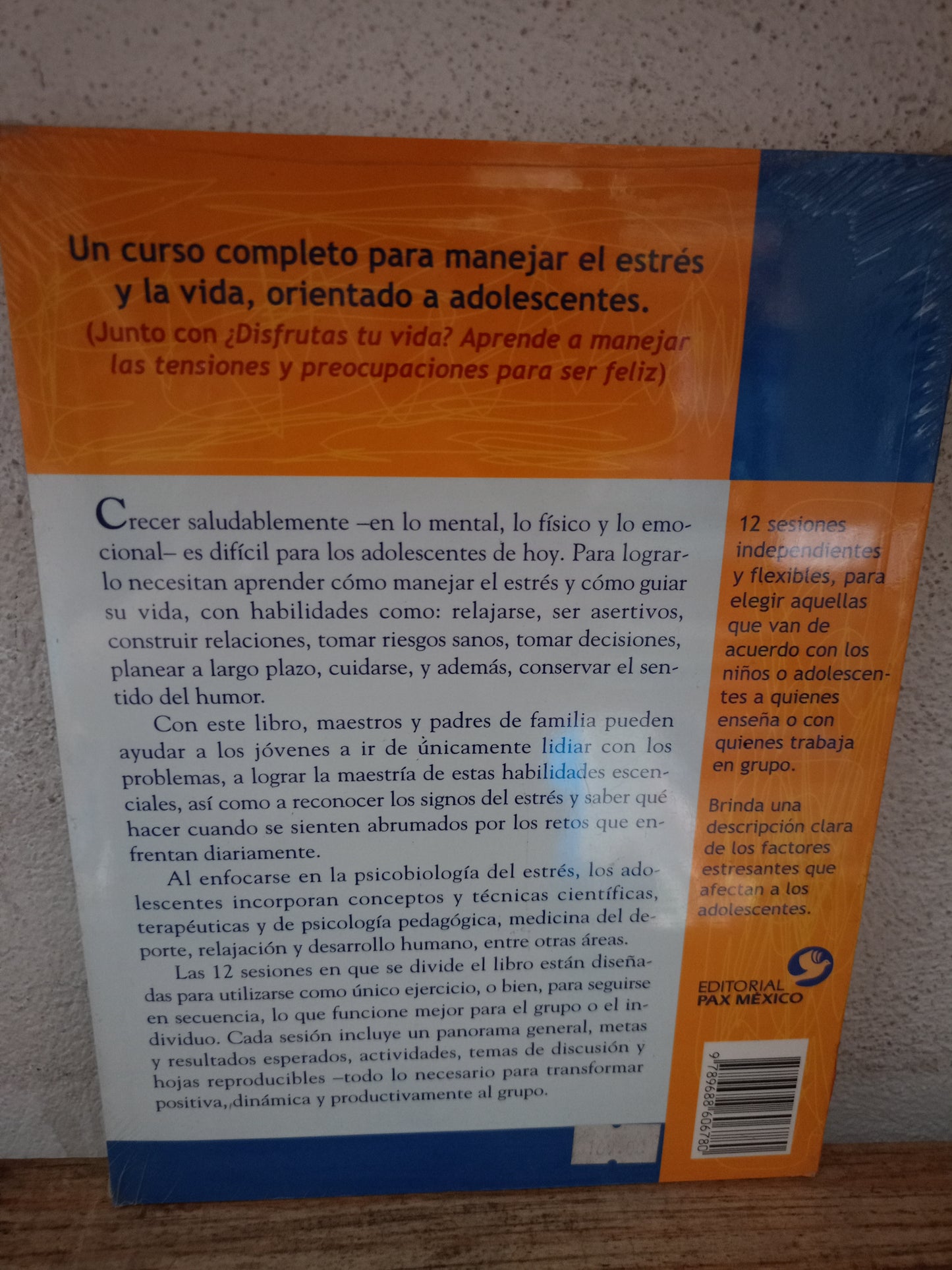 CÓMO ENSEÑAR A MANEJAR EL ESTRÉS POR CONNIE C. SCHMITZ Y EARL HIPP NUEVO LIBROS NUEVOS LITERARIO 305