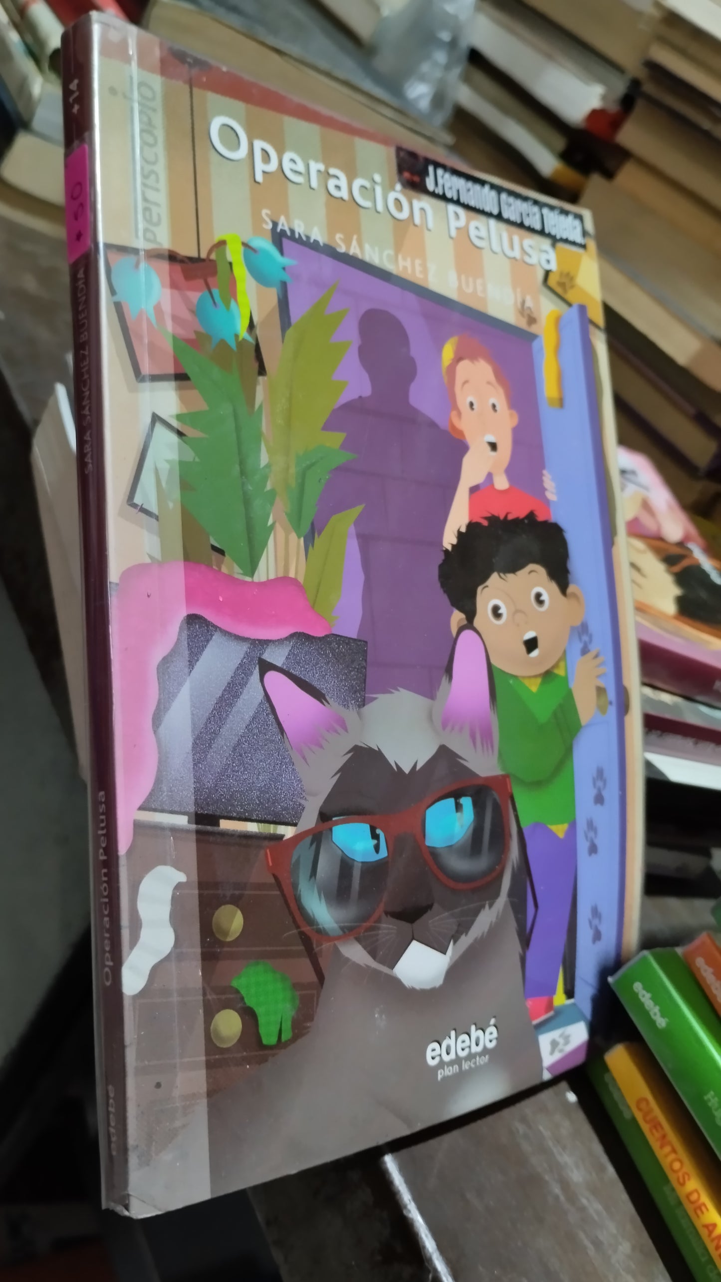 OPERACION PELUSA POR SARA SANCHEZ BUENDIA LIBRO USADO INFANTIL ALDAMA