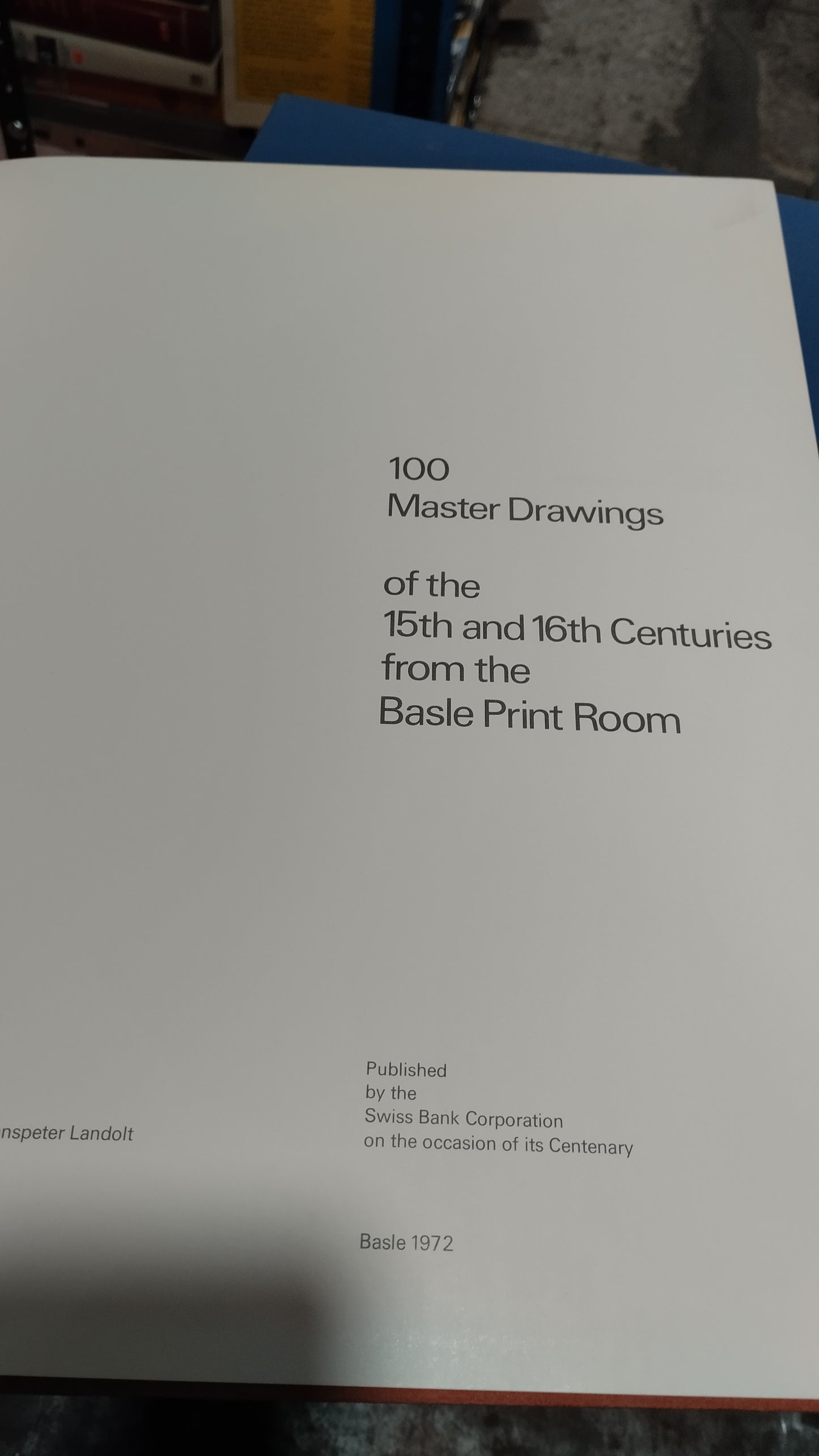 100 MASTER DRAWINGS LIBRO USADO ANTIGUO ALDAMA