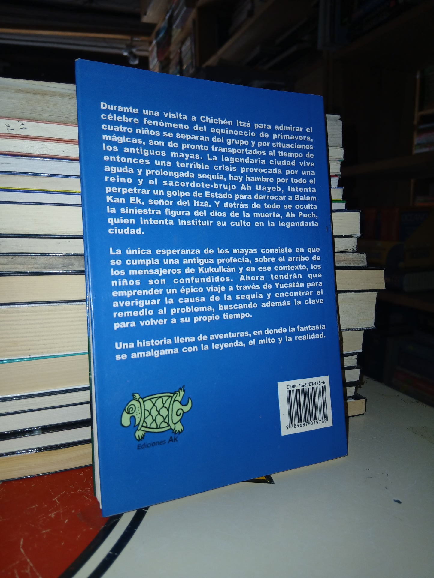 CHAN HOLKANOB (PEQUEÑOS VALIENTES) POR LUIS ALBERTO MARTOS USADO NOVELA LITERARIO 207