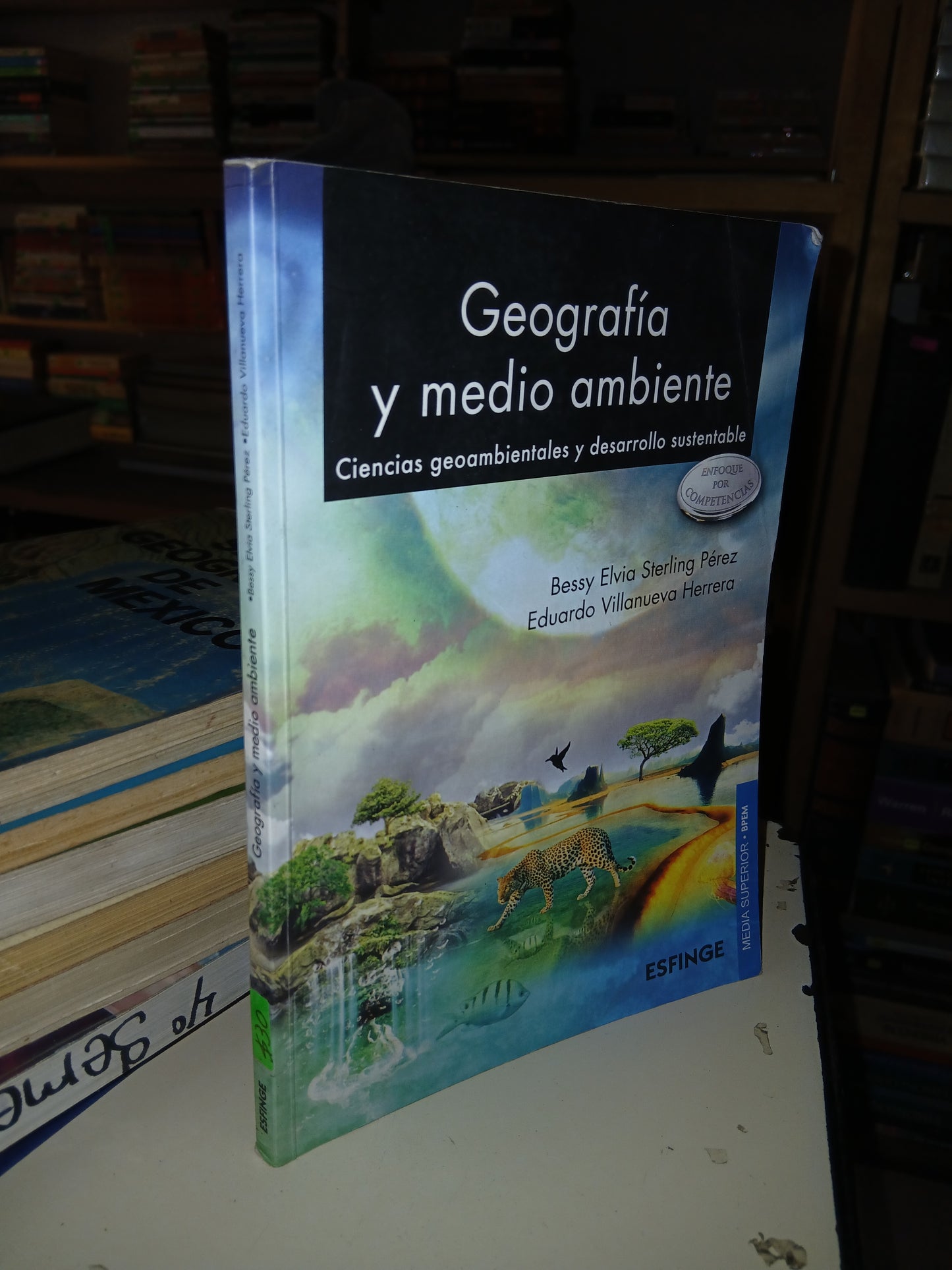 GEOGRAFÍA Y MEDIO AMBIENTE: CIENCIAS GEOAMBIENTALES Y DESARROLLO SUSTENTABLE POR BESSY ELVIA STERLING PÉREZ Y EDUARDO VILLANUEVA HERRERA USADO GEOGRAFÍA LITERARIO 207