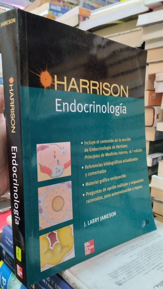 ENDOCRINOLOGIA POR J LARRY JAMESON LIBRO USADO SALUD ALDAMA