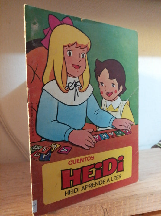 CUENTOS HEIDI APRENDE A LEER USADO NOVELA JUÁREZ