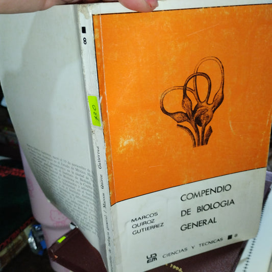COMPENDIO DE BIOLOGIA GENERAL POR MARCOS QUIROZ GUITIERREZ USADO BIOLOGIA ALDAMA