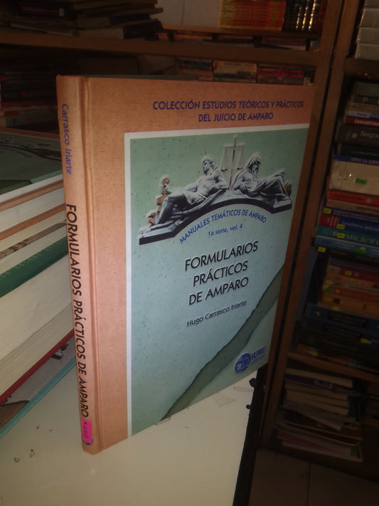 FORMULARIOS PRÁCTICOS DE AMPARO POR HUGO CARRASCO IRIARTE USADO DERECHO LITERARIO 207