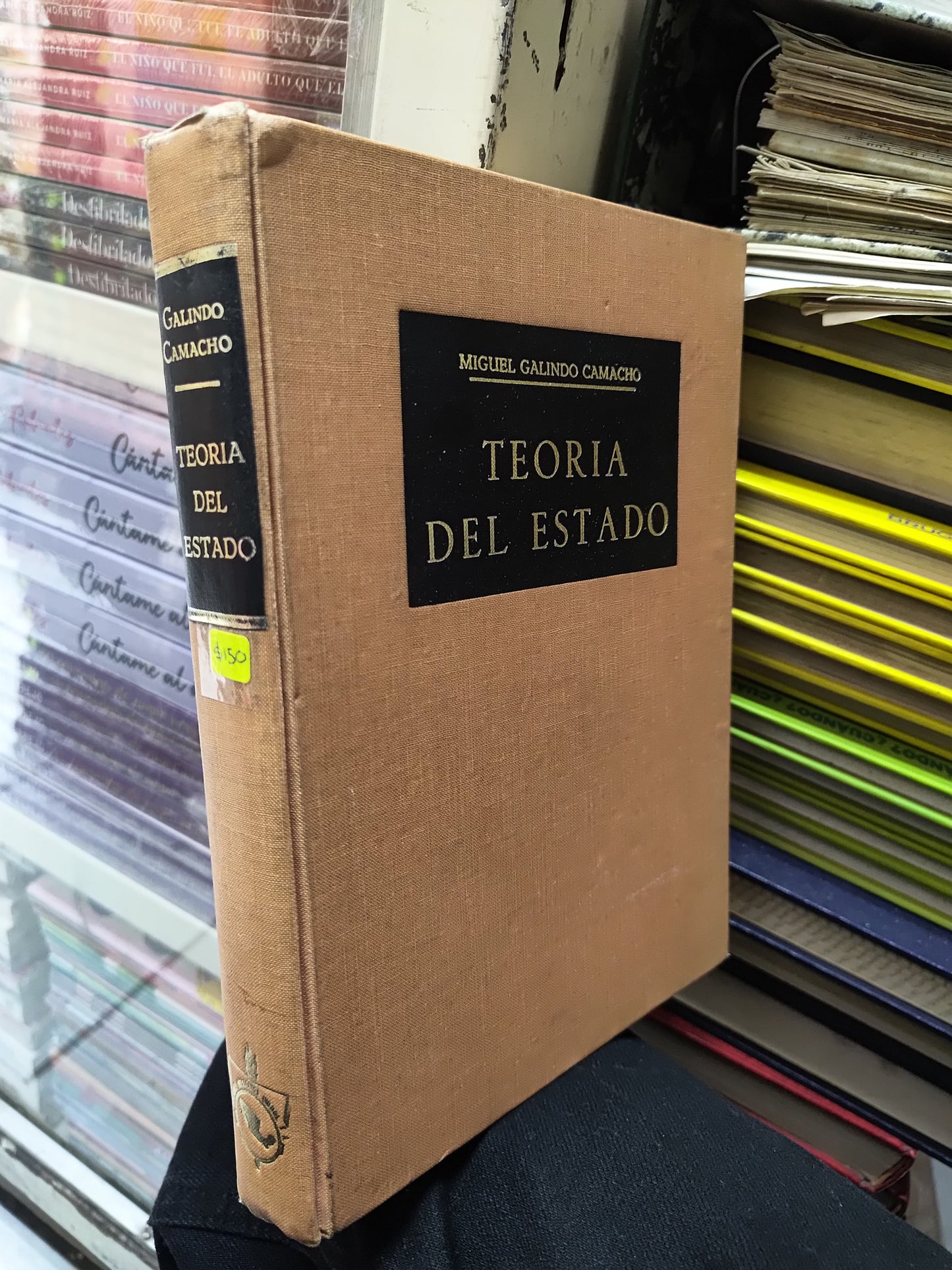 TEORIA DEL ESTADO POR MIGUEL GALINDO CAMACHO USADO DERECHO JUAREZ 515
